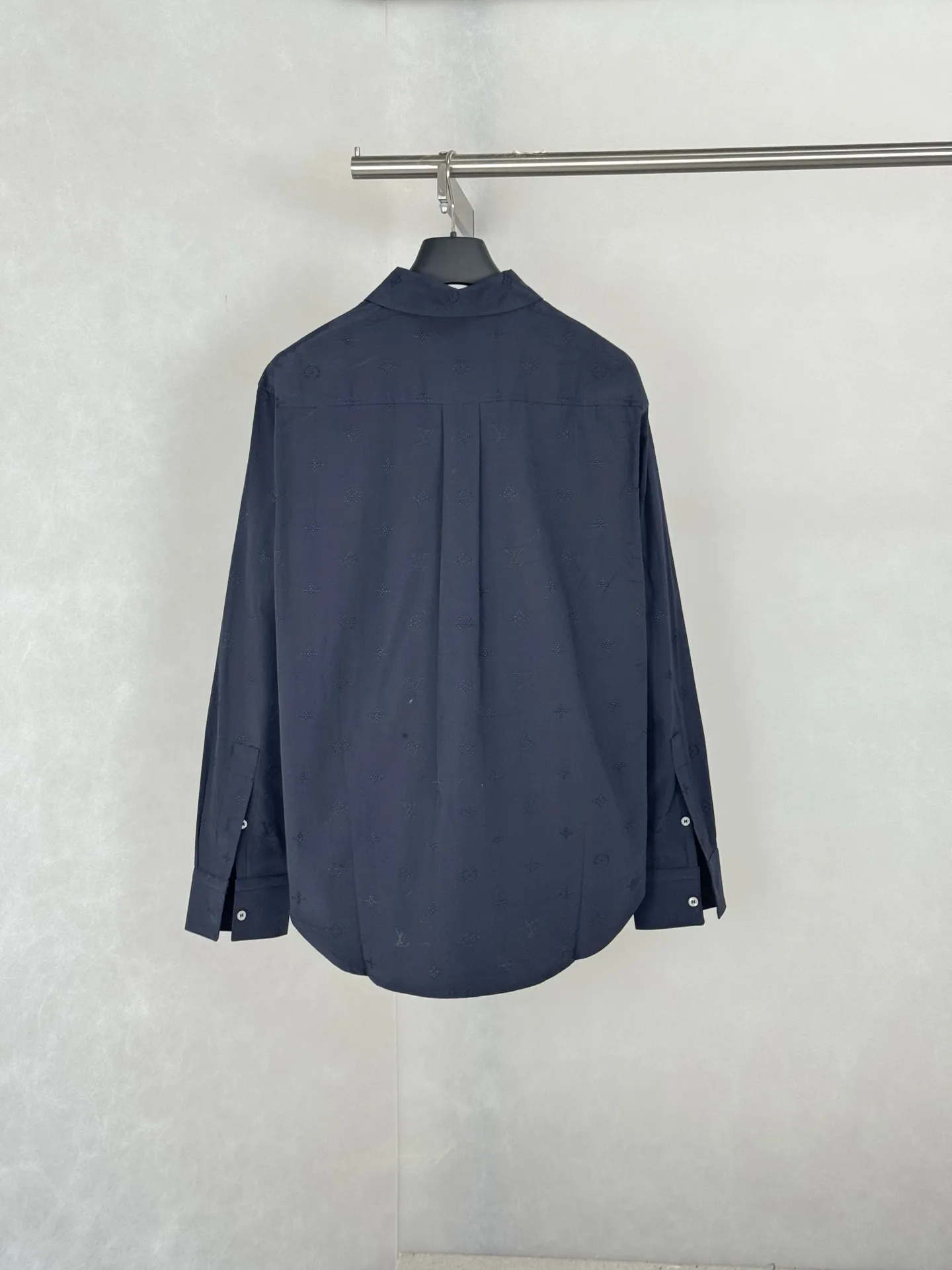 Monogram Embroidered Long-Sleeve Shirt D27021236 — view 2