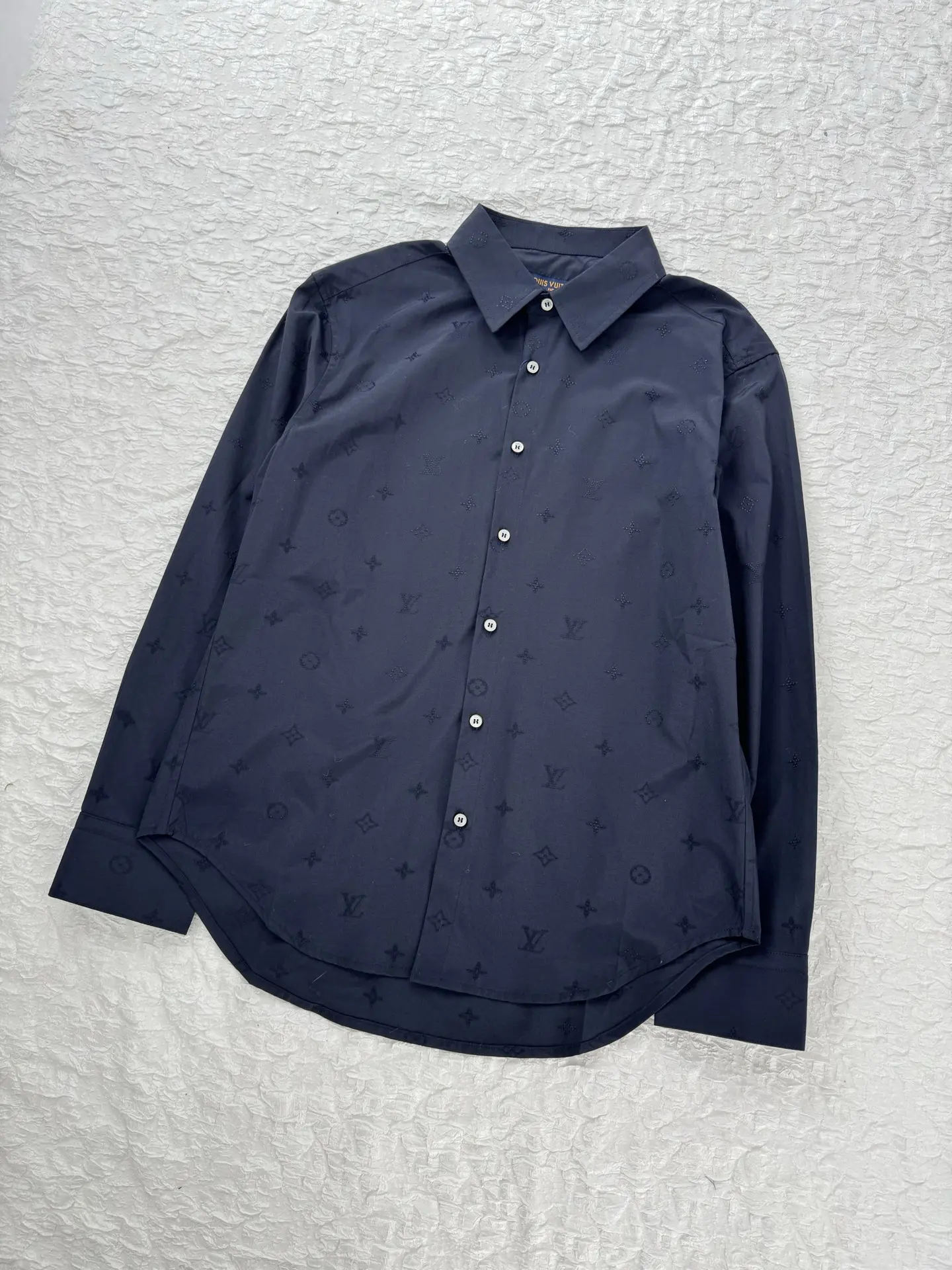 Monogram Embroidered Long-Sleeve Shirt D27021236 — view 3