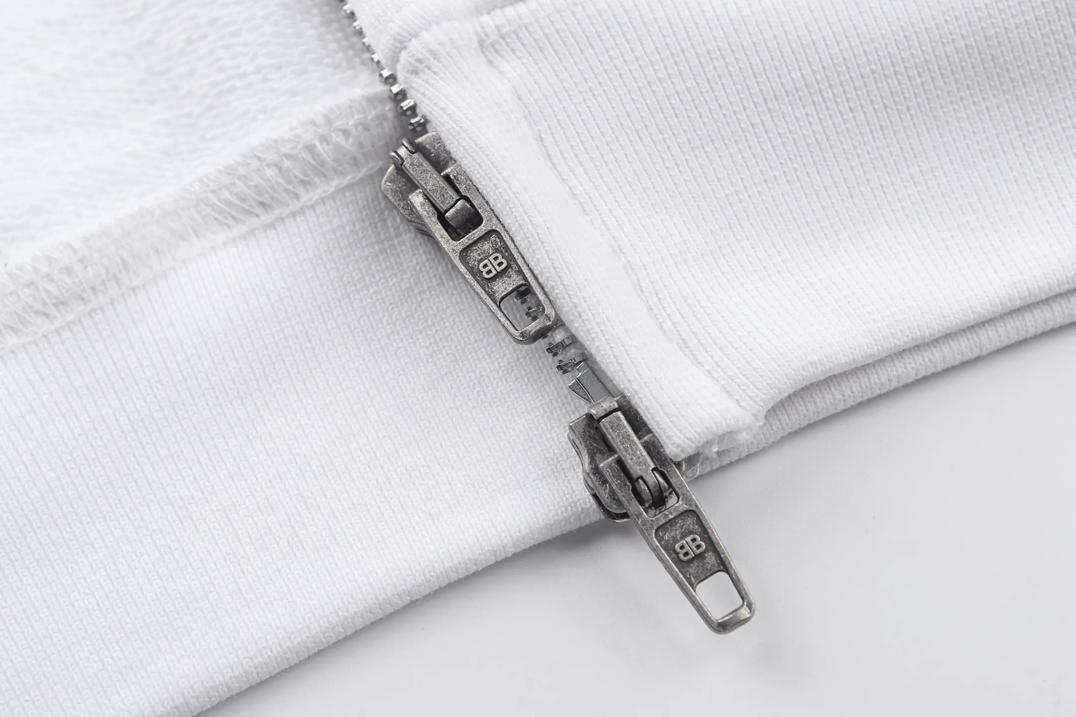 Logo-Print Zip-Up Cotton-Jersey Hoodie D27021222 — view 6
