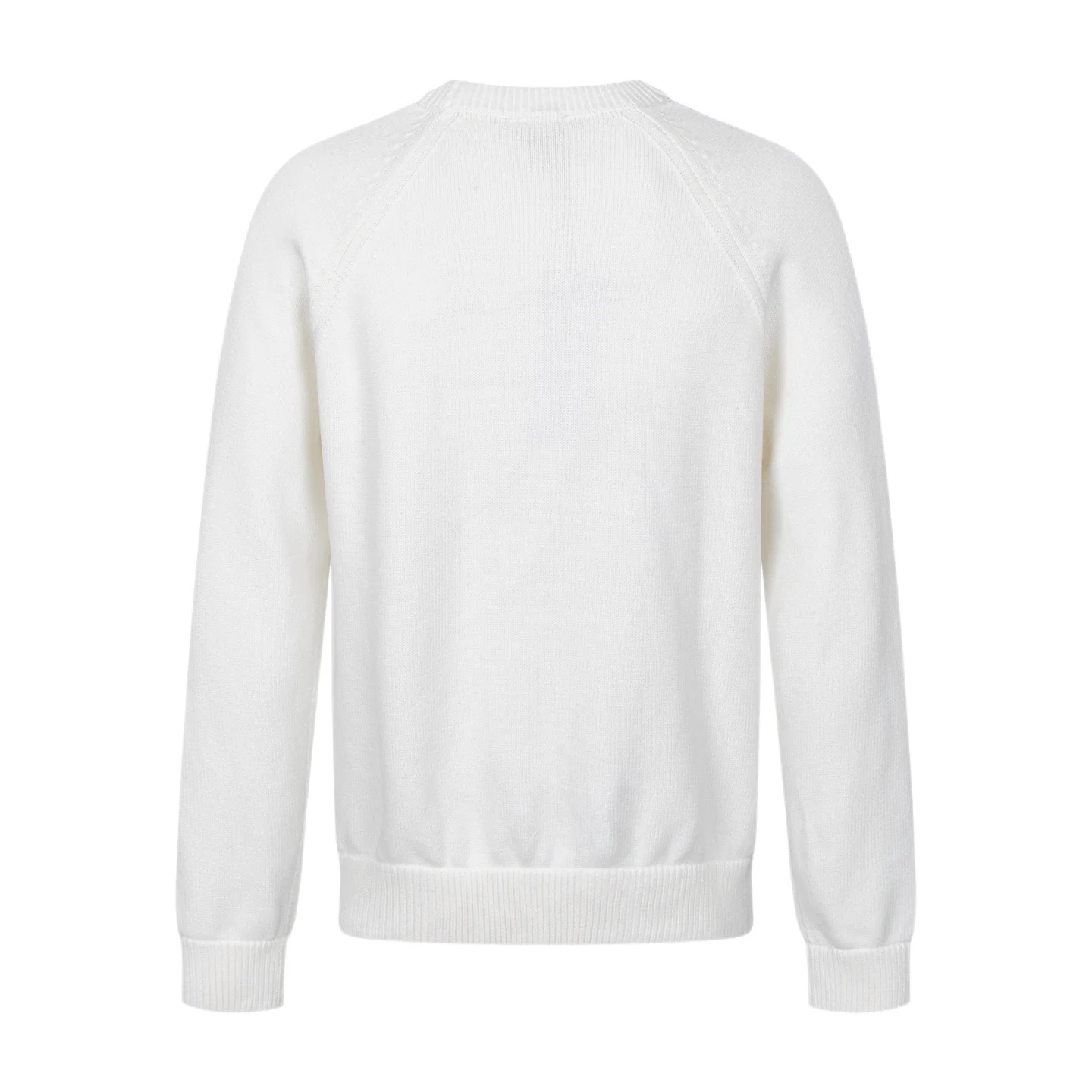 Oblique Jacquard Trim Wool-Blend Sweater D27021117 — view 2