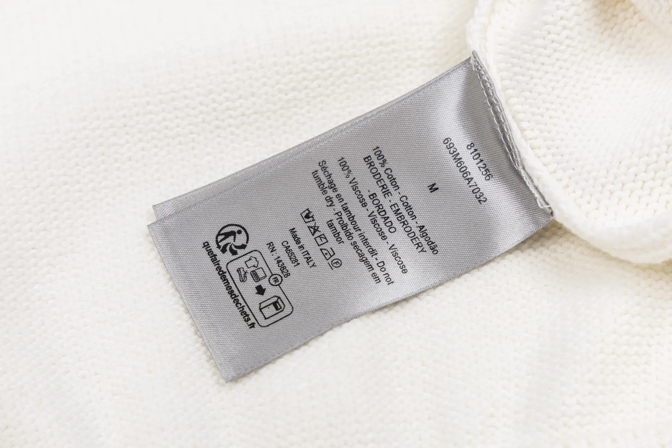 Oblique Jacquard Trim Wool-Blend Sweater D27021117 — view 9
