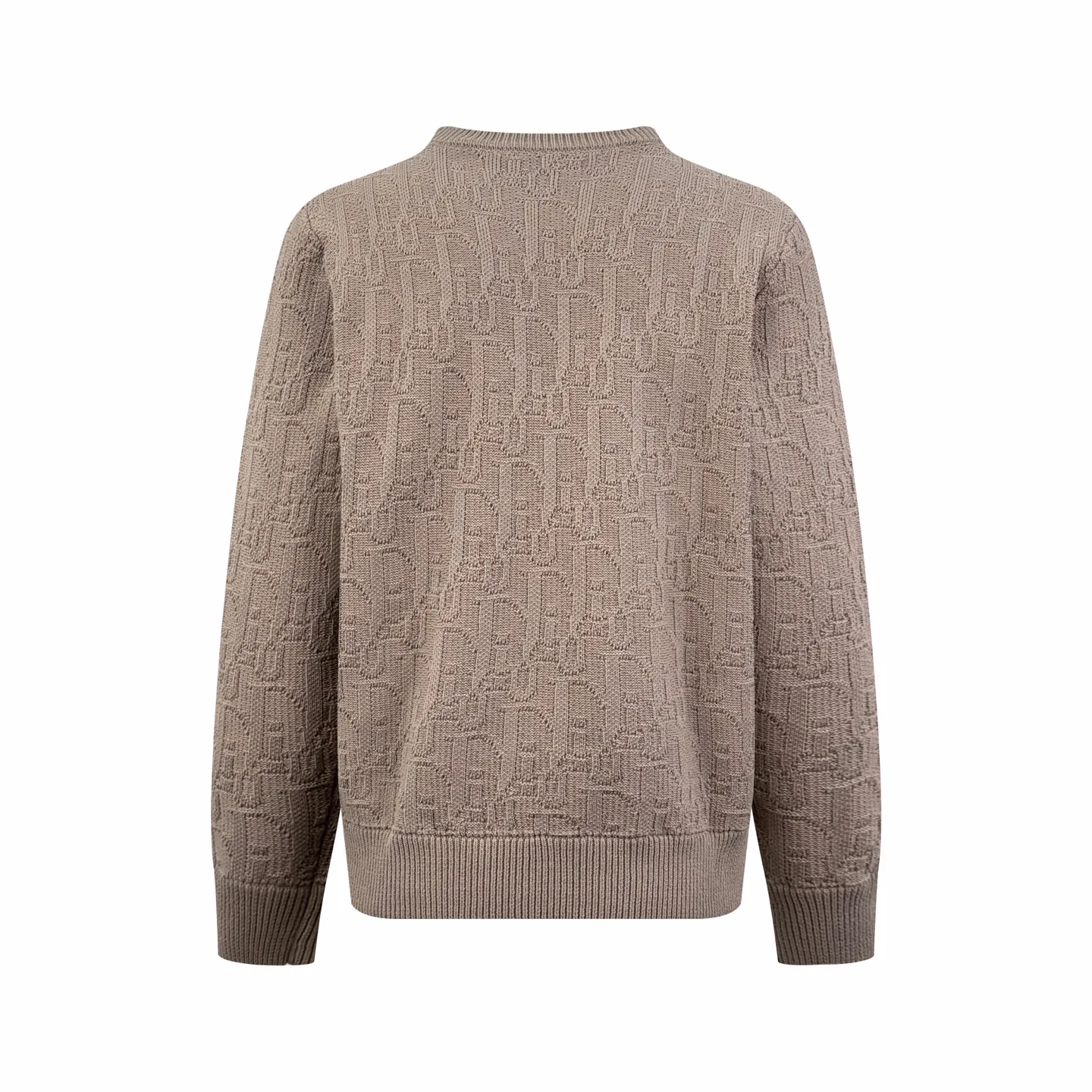 Oblique All-Over Jacquard Cotton-Blend Sweater D27023221 — view 2