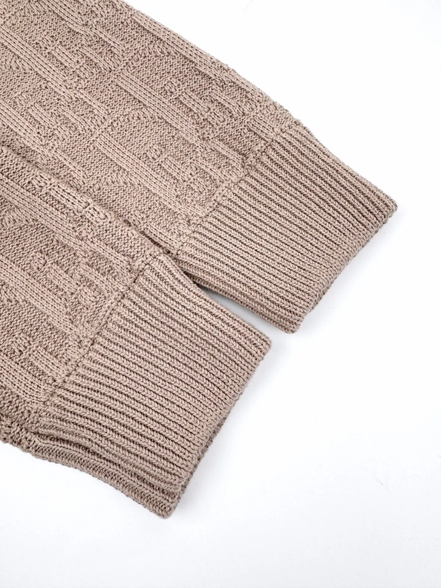 Oblique All-Over Jacquard Cotton-Blend Sweater D27023221 — view 7