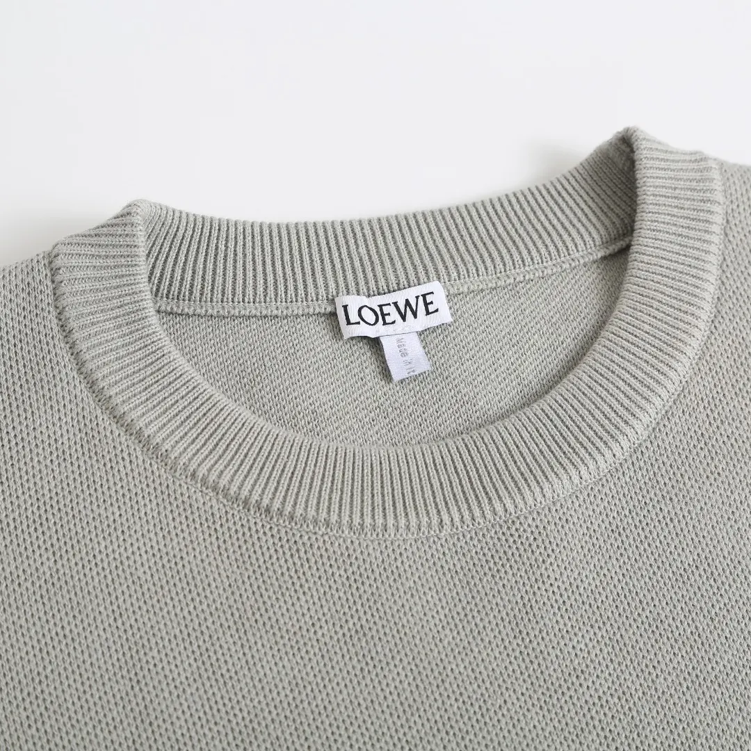 Anagram Jacquard Pocket Oversized Sweater D27021336 — view 4