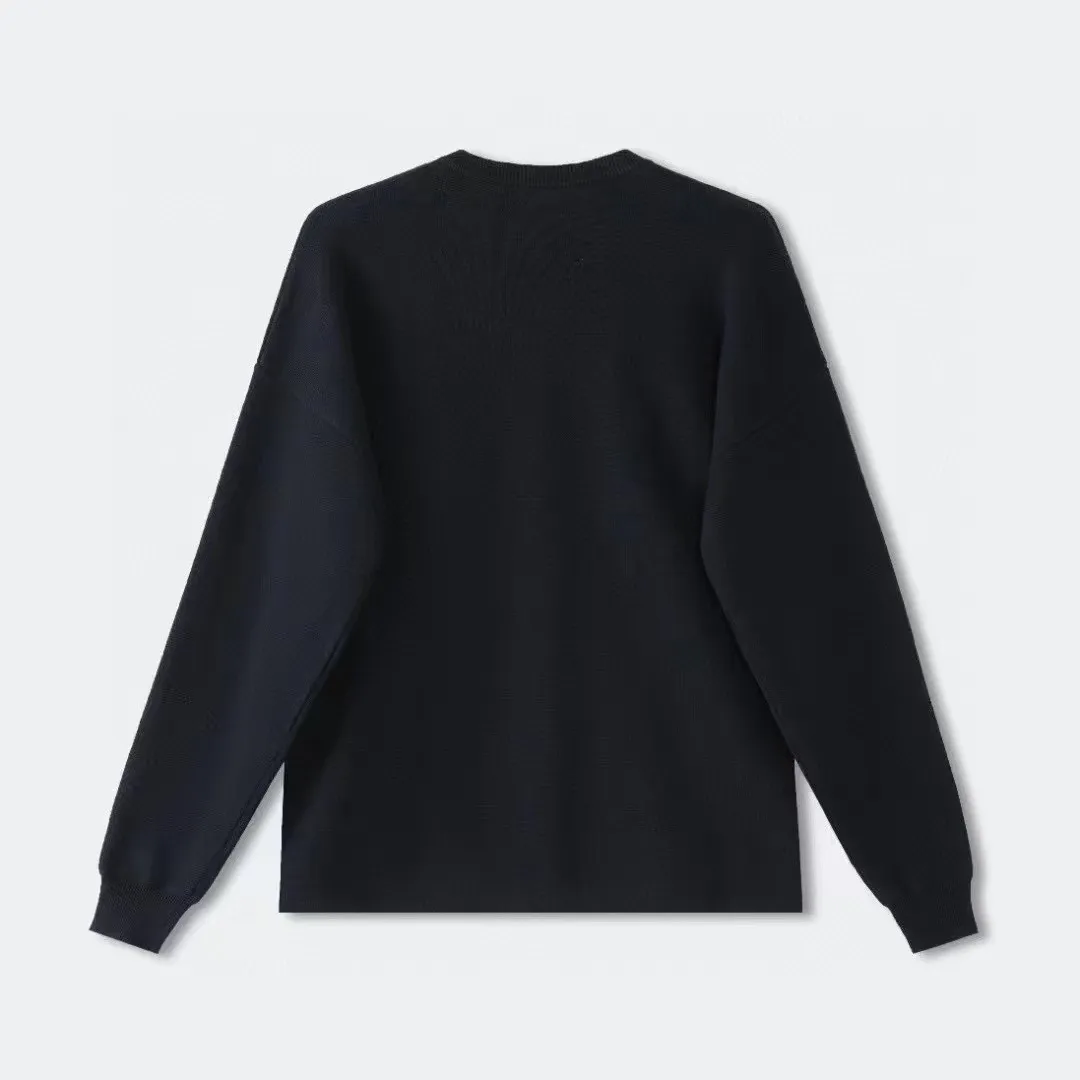 Anagram Jacquard Pocket Oversized Sweater D27021337 — view 2