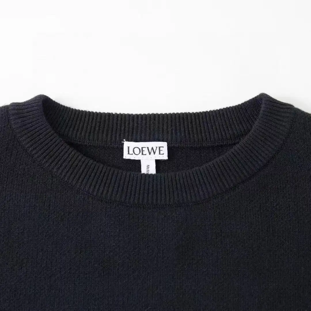 Anagram Jacquard Pocket Oversized Sweater D27021337 — view 3