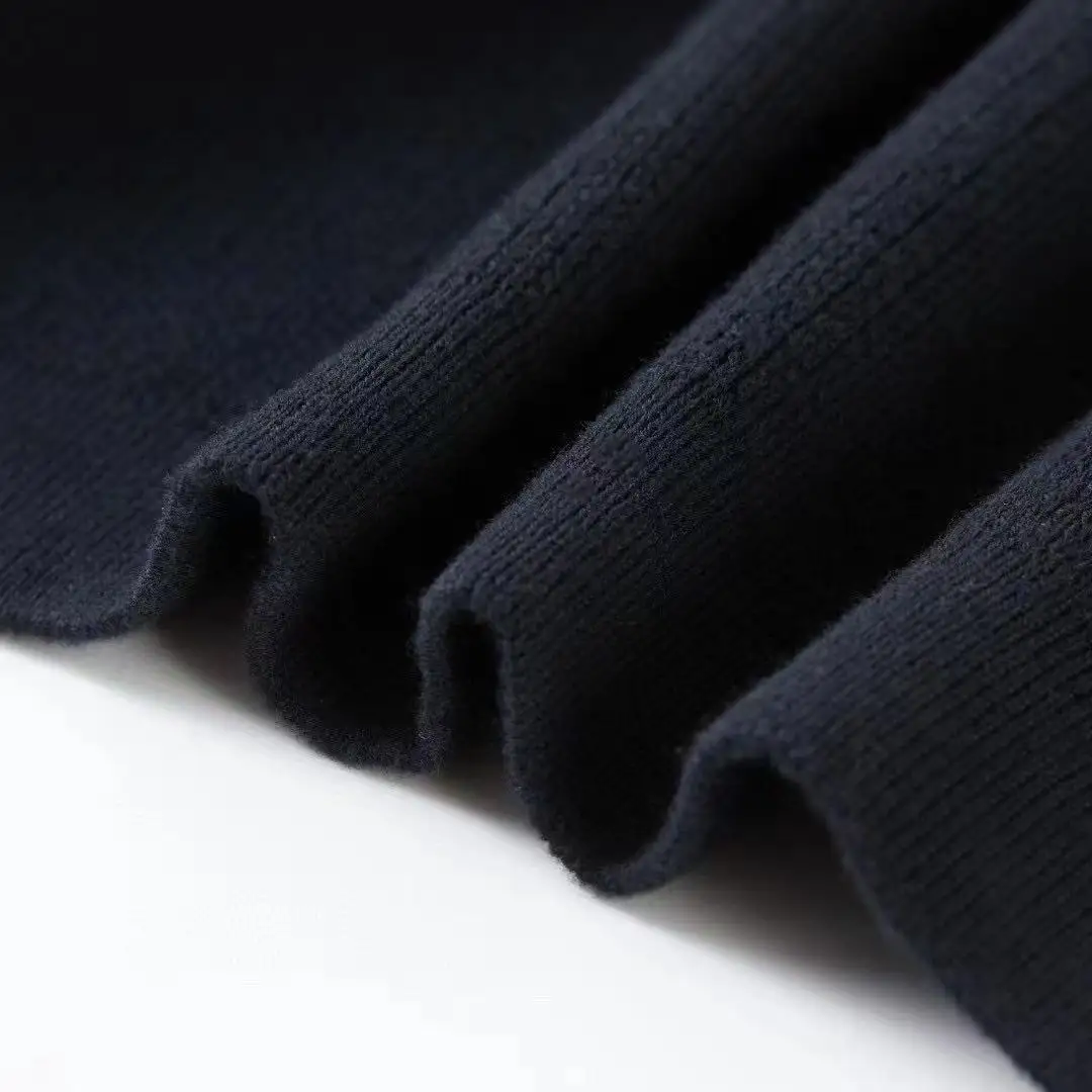 Anagram Jacquard Pocket Oversized Sweater D27021337 — view 8