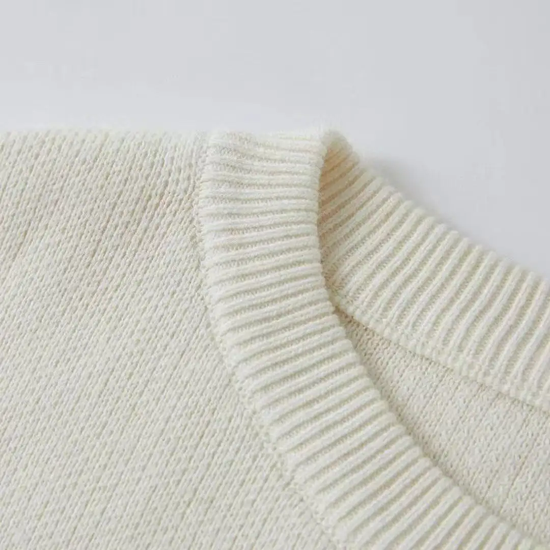 Anagram Jacquard Pocket Oversized Sweater D27021338 — view 4