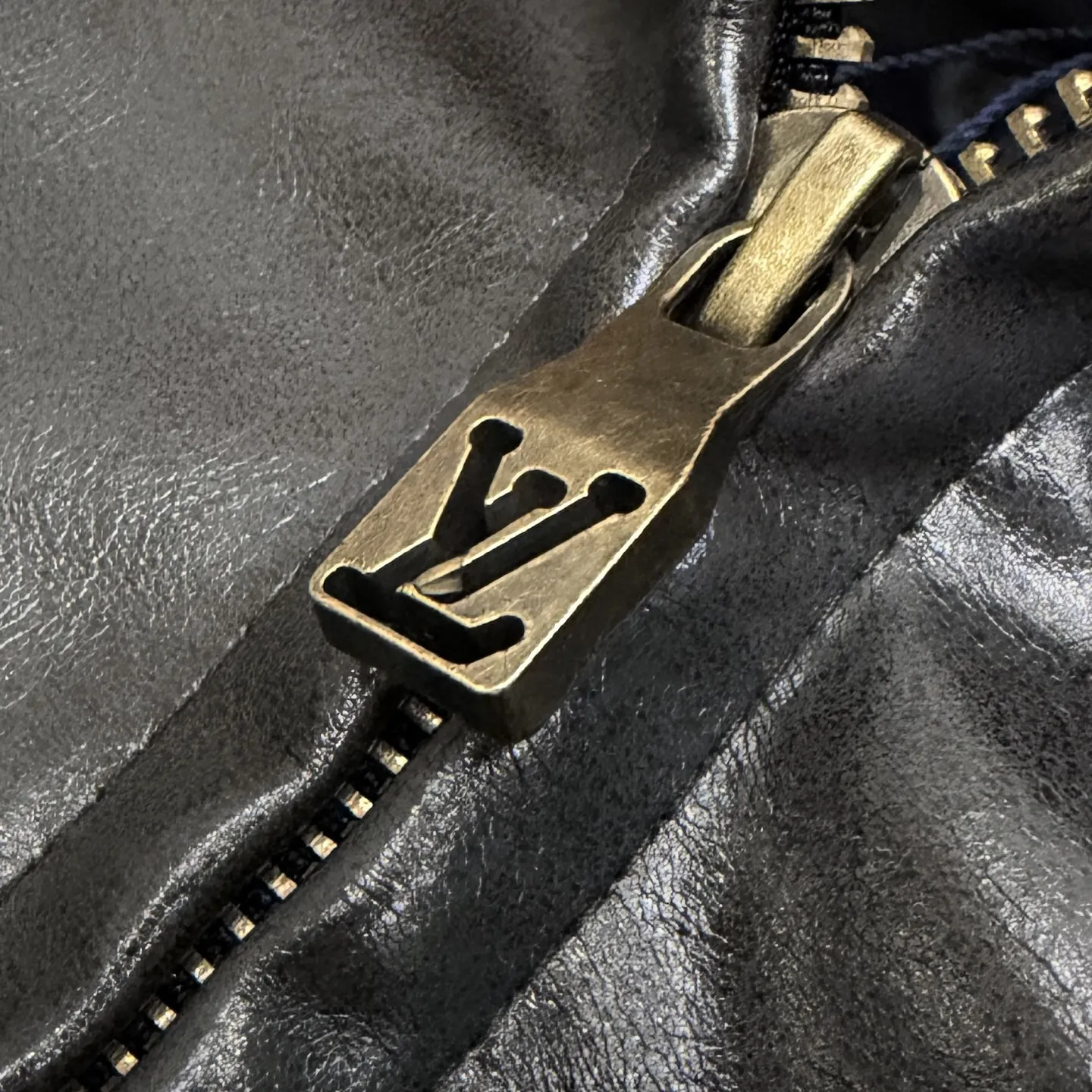 Louis Vuitton Embroidered Lambskin Bomber Jacket D27022657 — view 5