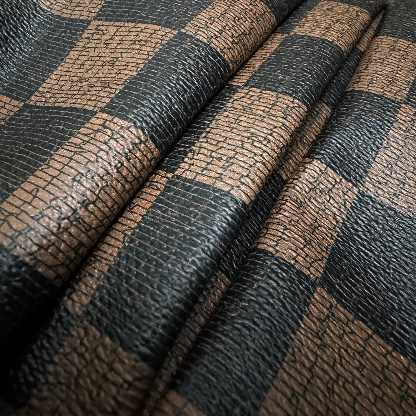 Damier Leather Blouson Bomber Jacket D27022656 — view 6