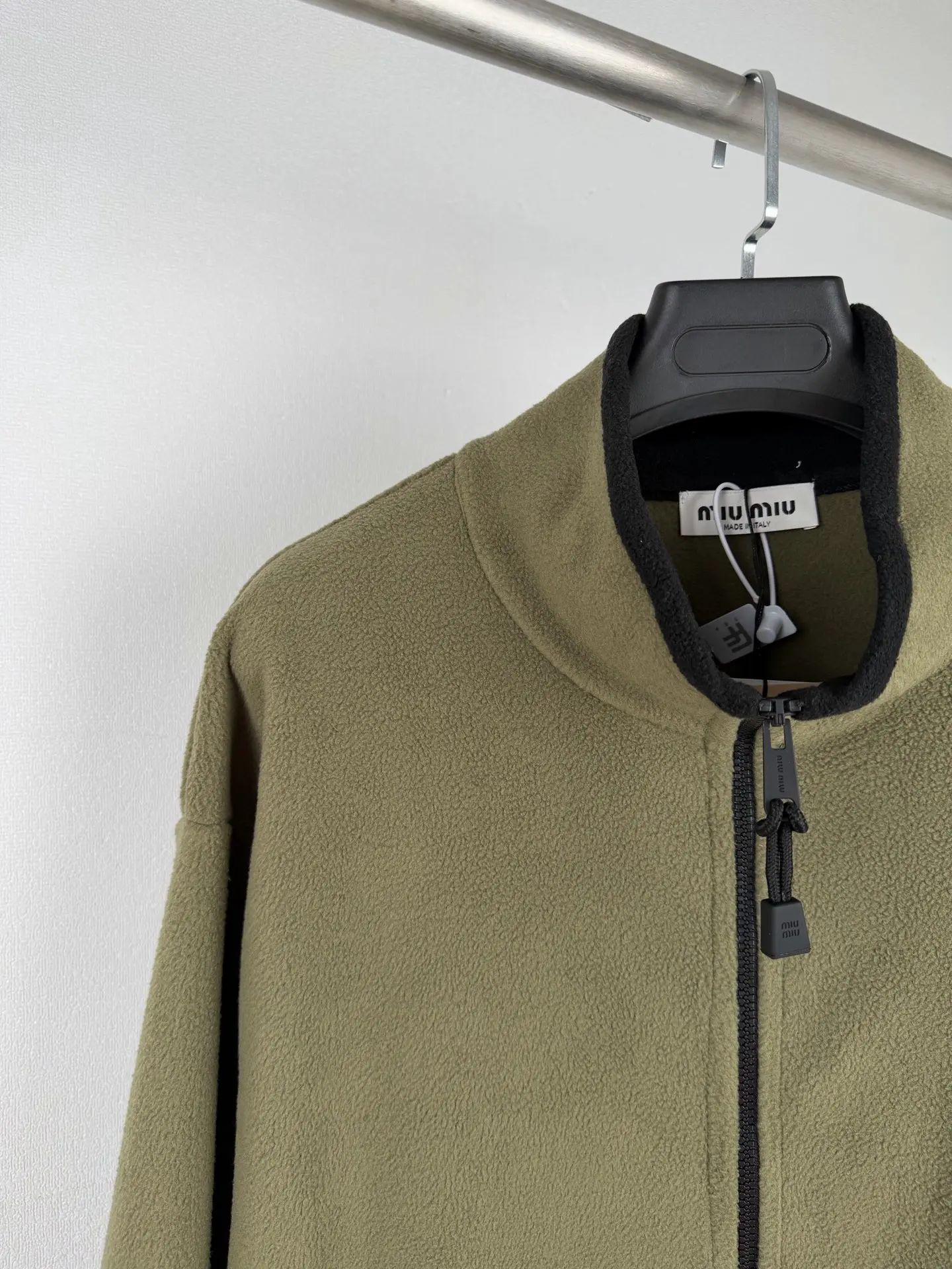 Embroidered Fleece Zip-Up Jacket D27021312 — view 6