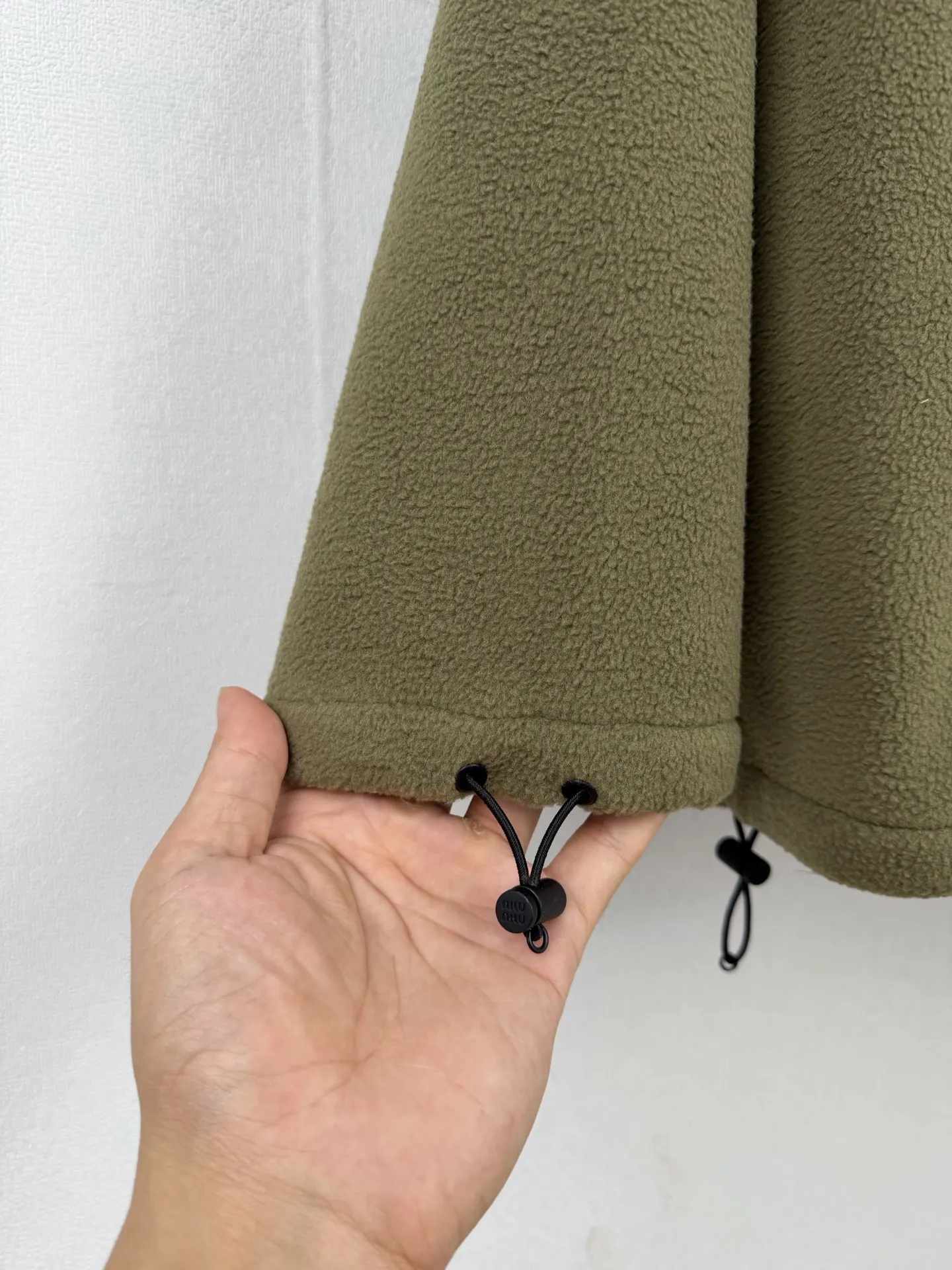 Embroidered Fleece Zip-Up Jacket D27021312 — view 8
