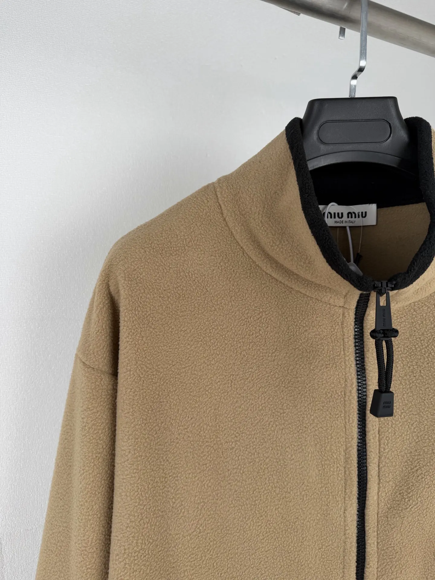 Embroidered Fleece Zip-Up Jacket D27021311 — view 7