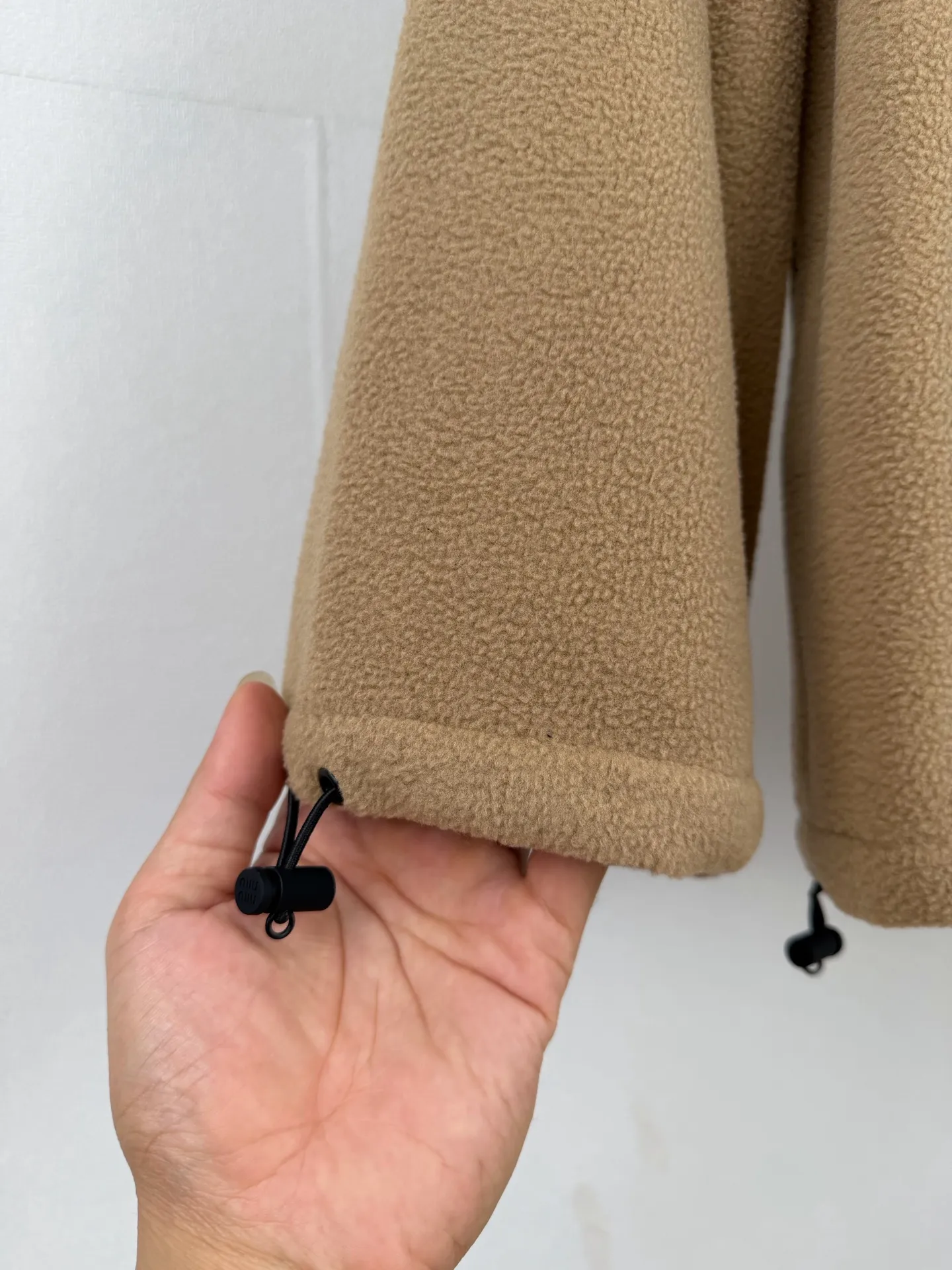Embroidered Fleece Zip-Up Jacket D27021311 — view 8
