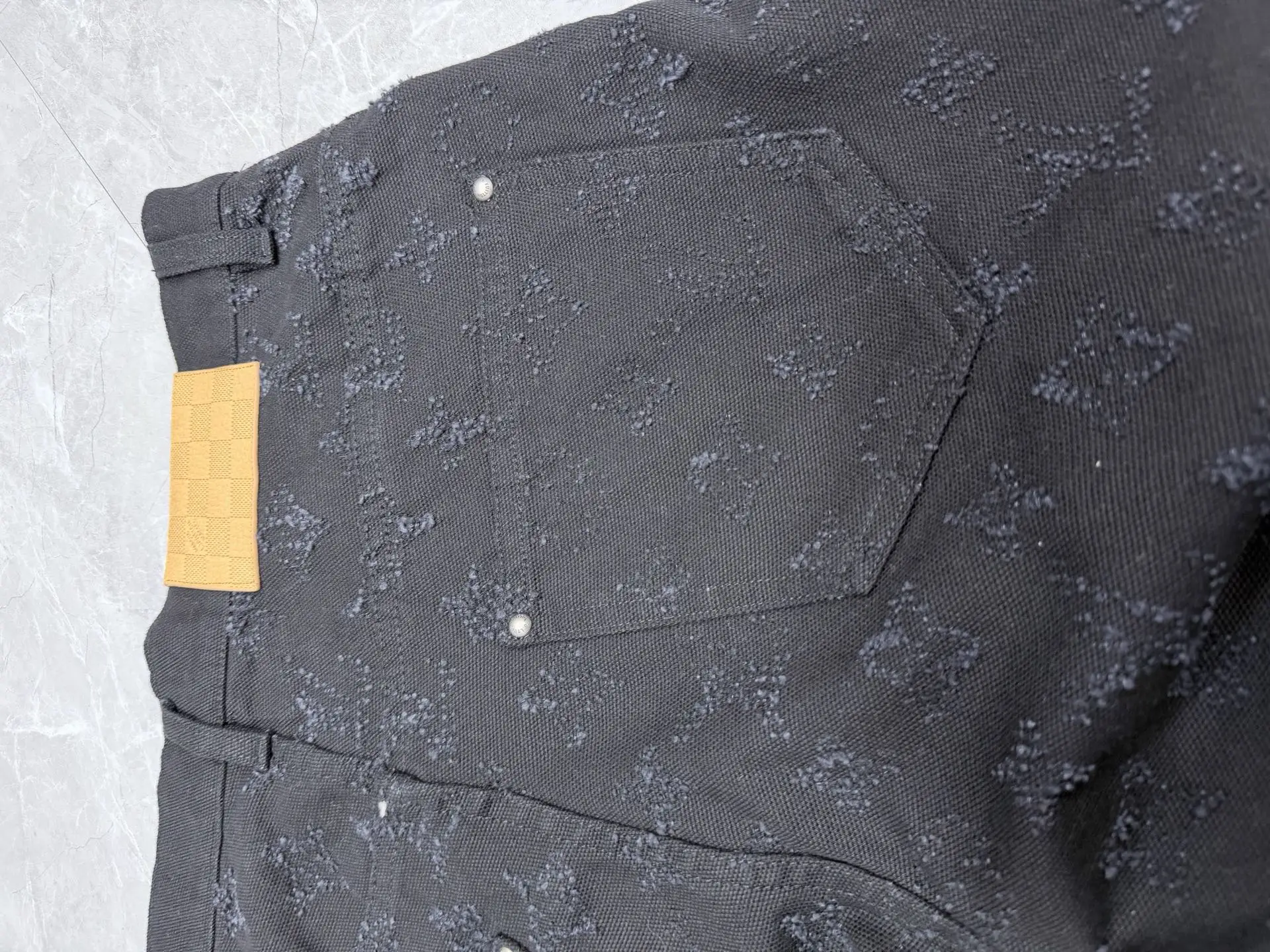 Monogram Needle-Punch Skate Jeans D27023331 — view 8