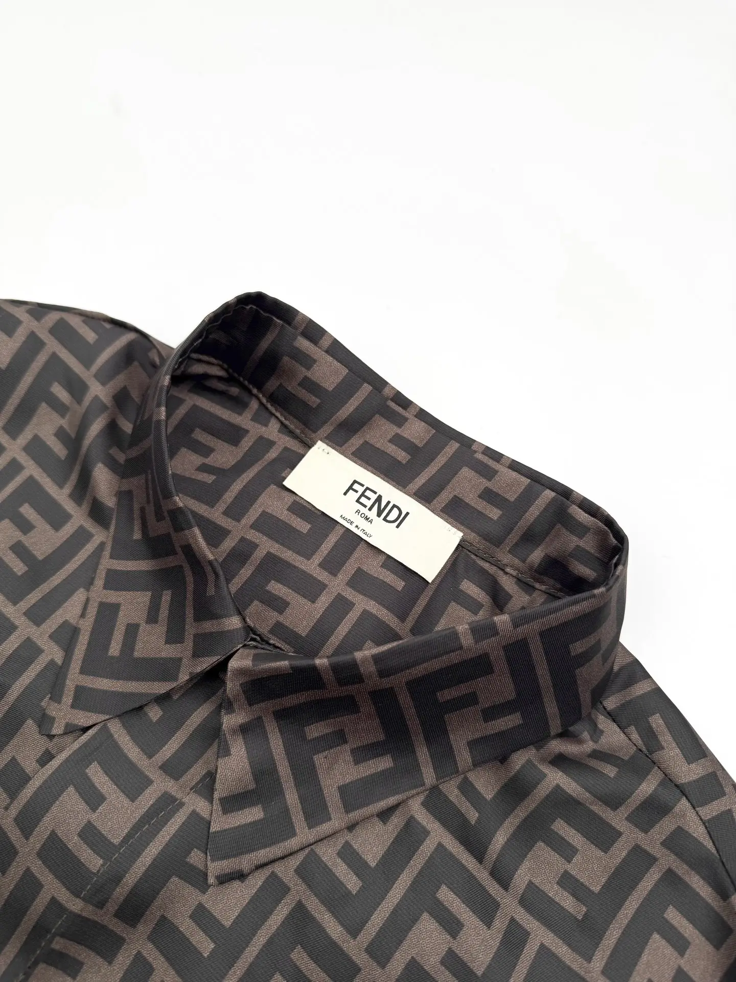 FF Monogram Jacquard Lyocell Shirt D27524900 — view 3