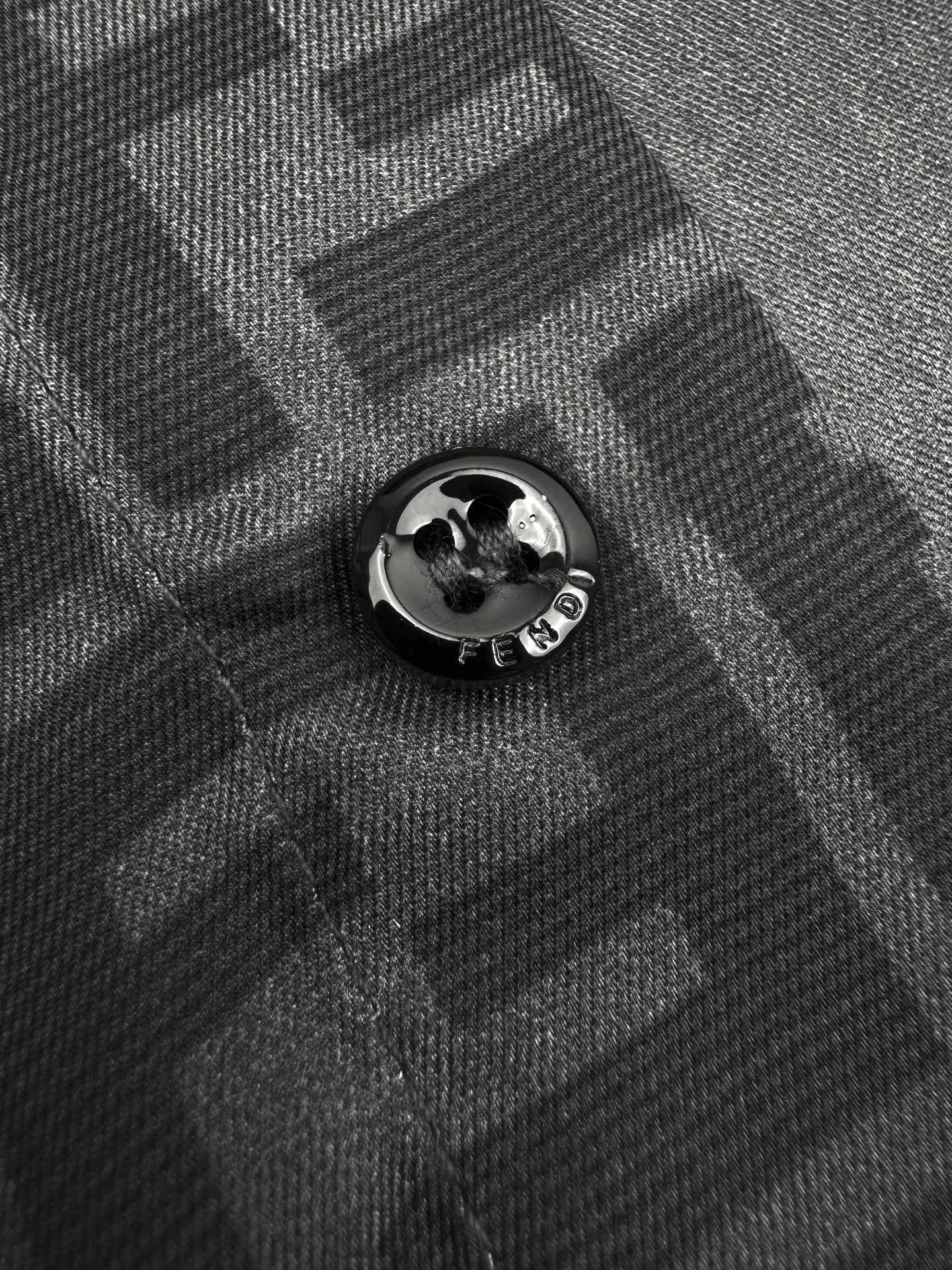 FF Monogram Jacquard Lyocell Shirt D27524899 — view 7
