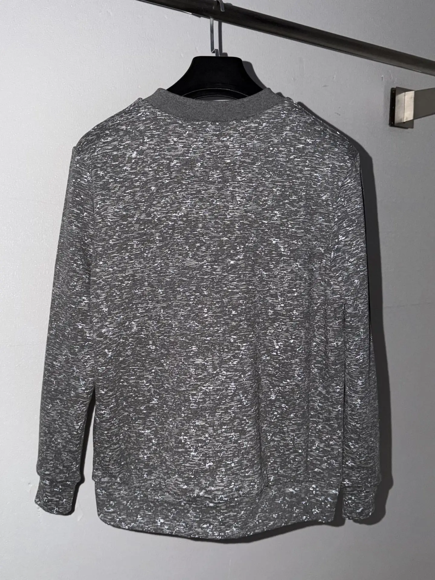 Reflective Logo Print Crew-Neck Sweatshirt D27522860 — view 6