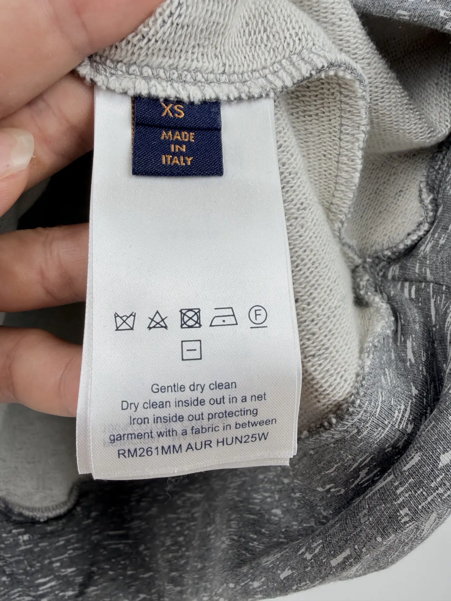 Reflective Logo Print Crew-Neck Sweatshirt D27522860 — view 13