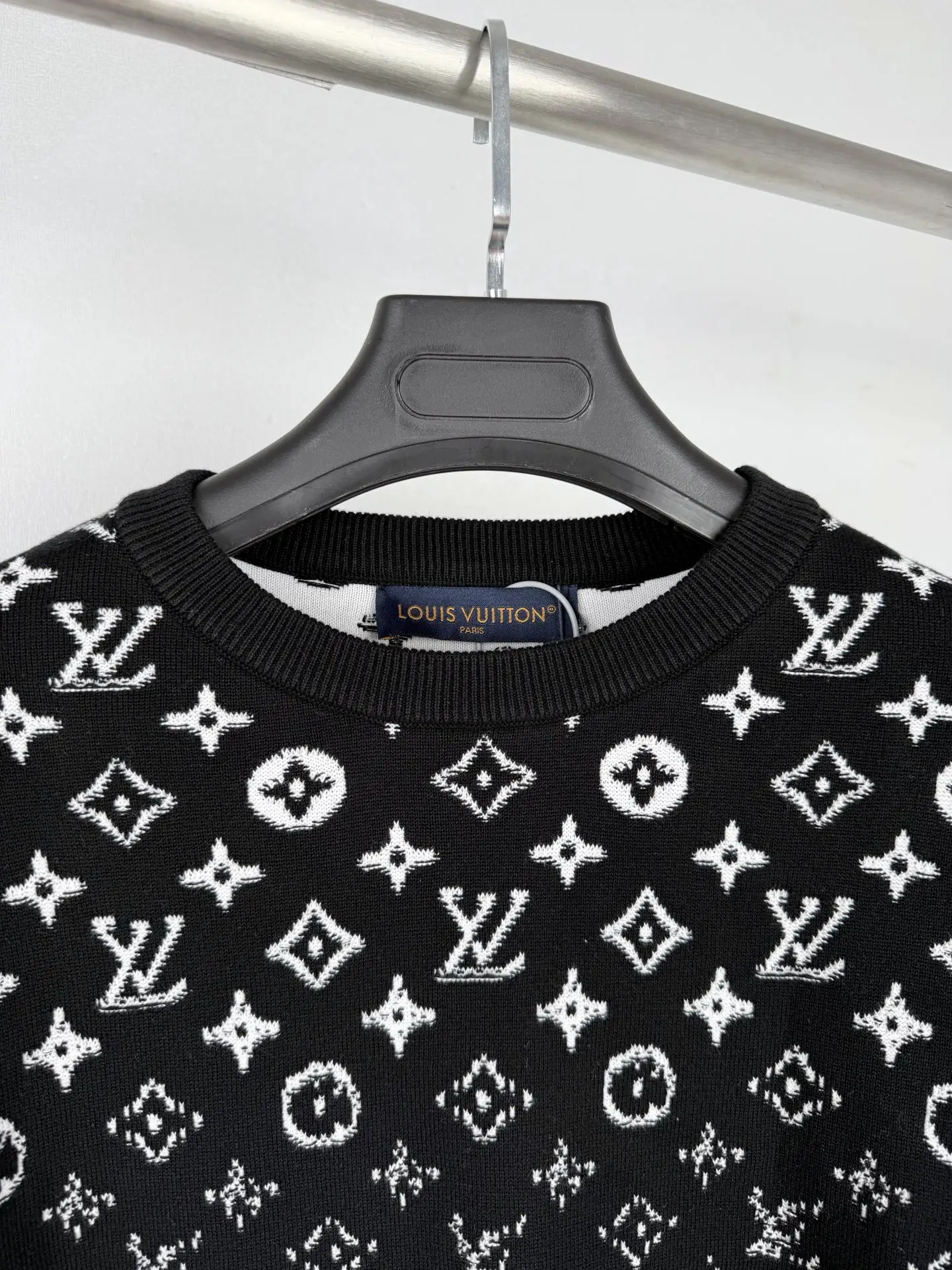 Monogram Gradient Cotton Crew-Neck Sweater D27521315 — view 5