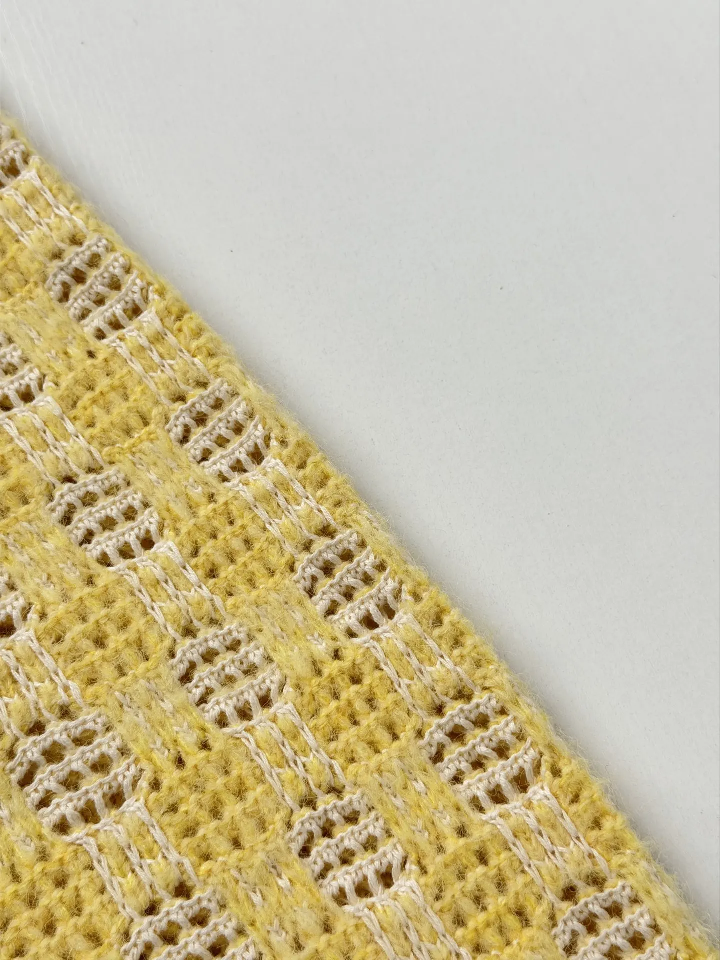 Damier Open-Knit Crew-Neck Sweater D28024745 — view 9