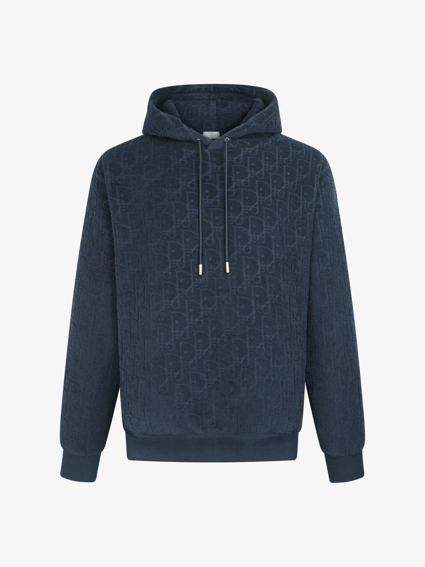 Oblique Jacquard Cotton-Terry Hoodie D28023224