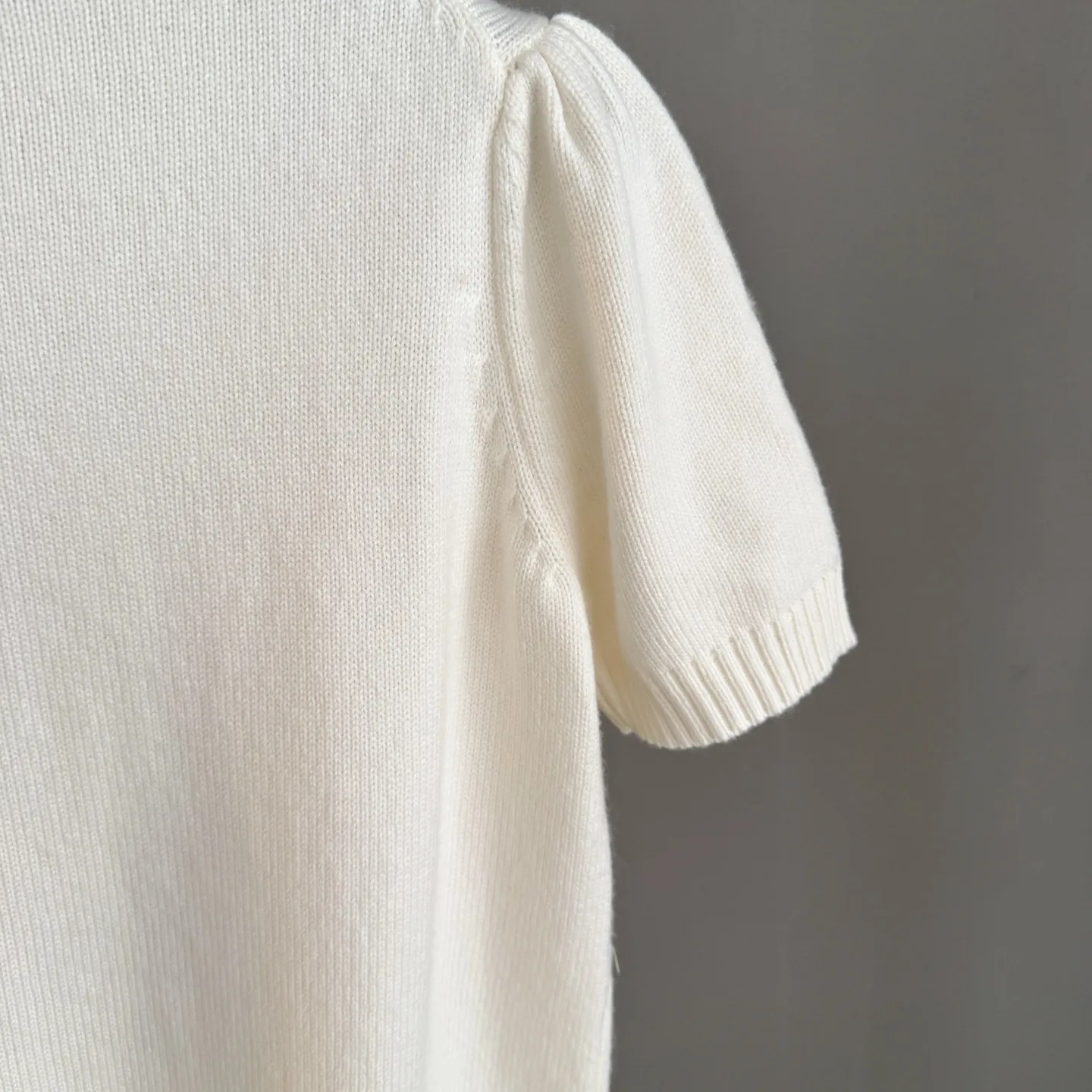 Daisy Garden Embroidered Cashmere Knit Top D28024055 — view 12