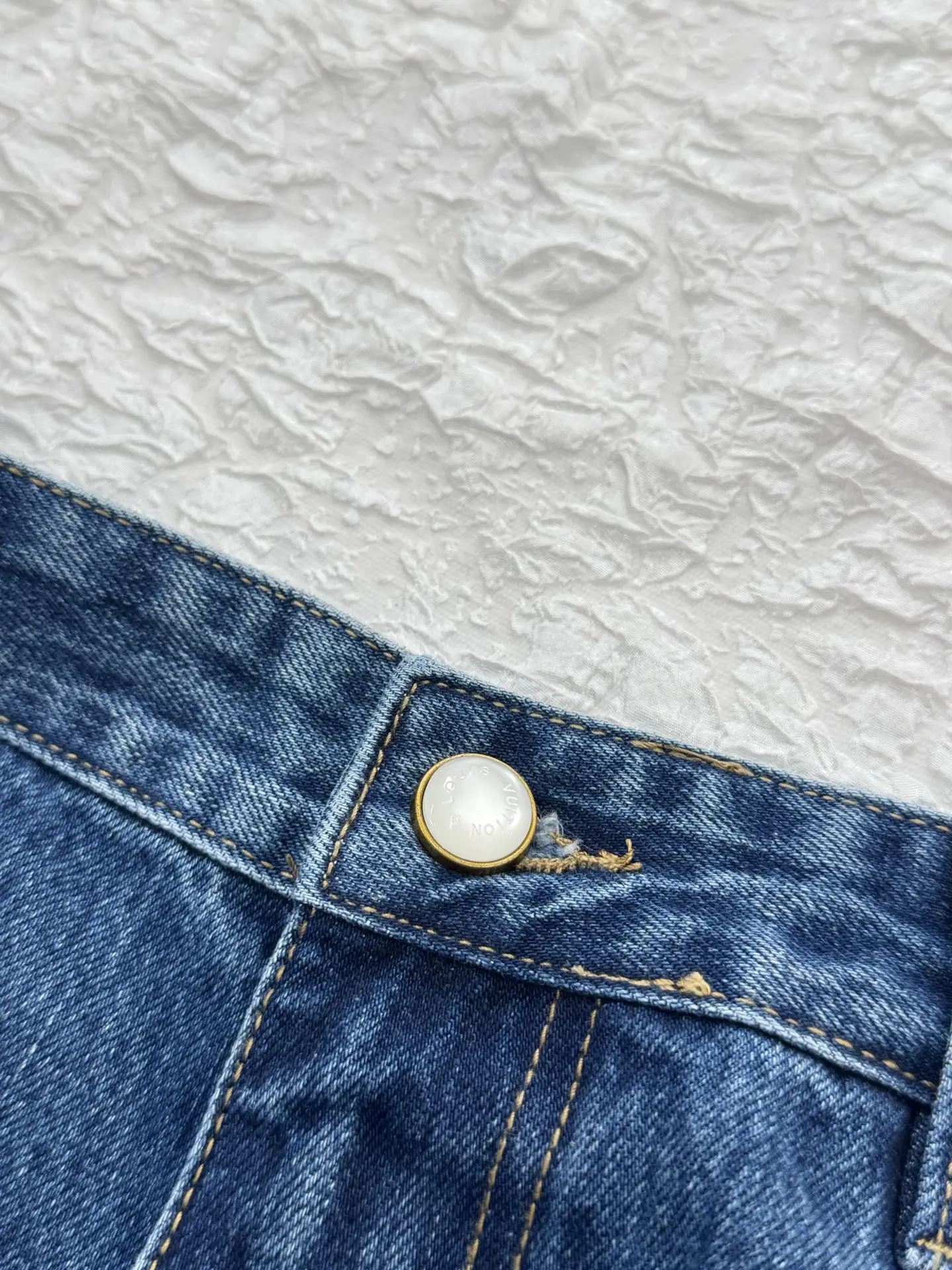 Crystal-Embellished Straight-Leg Jeans D28521228 — view 6