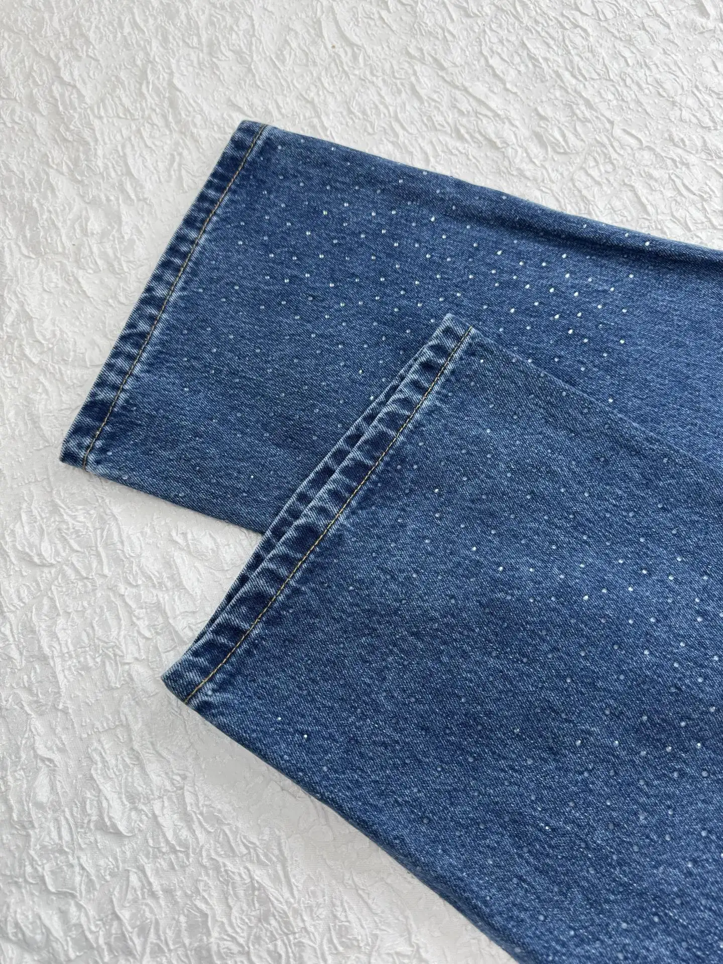 Crystal-Embellished Straight-Leg Jeans D28521228 — view 10