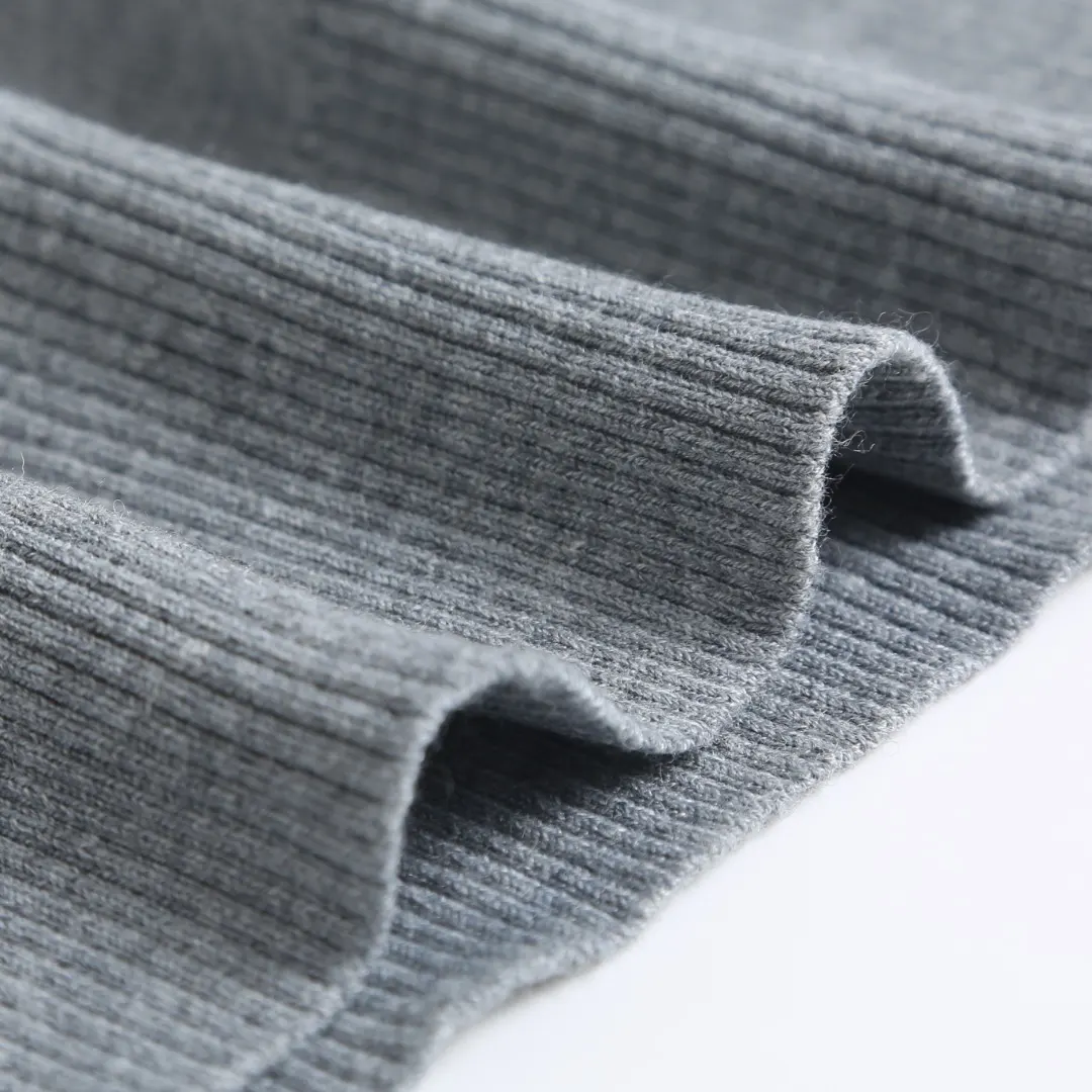 Check-Trim Wool-Blend Knit Cardigan D28524882 — view 12