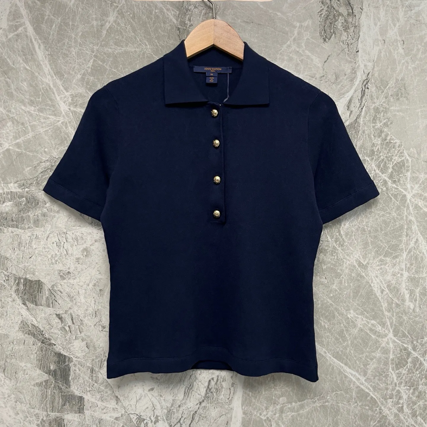 Monogram Piqué Cotton Polo Shirt D28524041