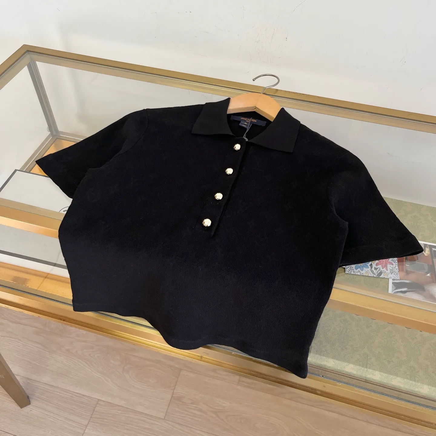 Monogram Piqué Cotton Polo Shirt D28524042