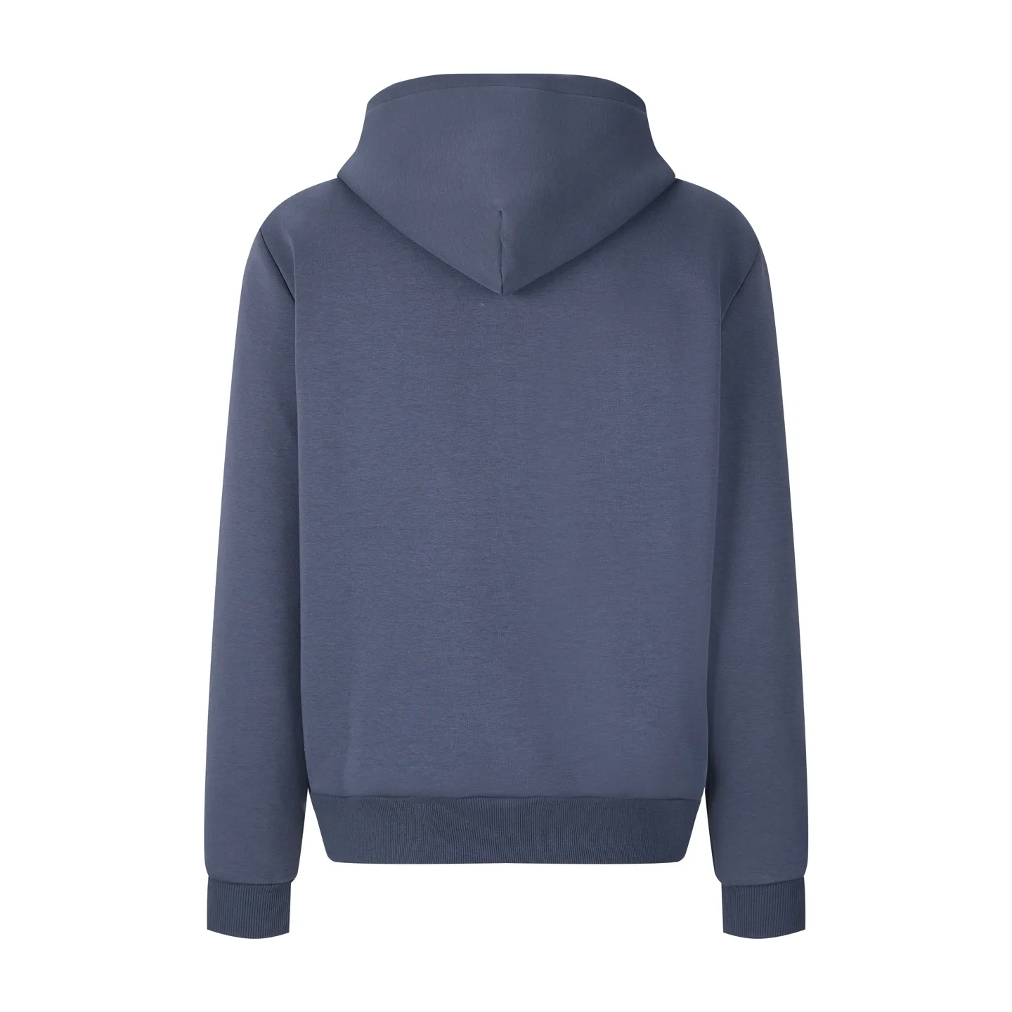 Leather Patch Zip-Up Hoodie D29024772 — view 2