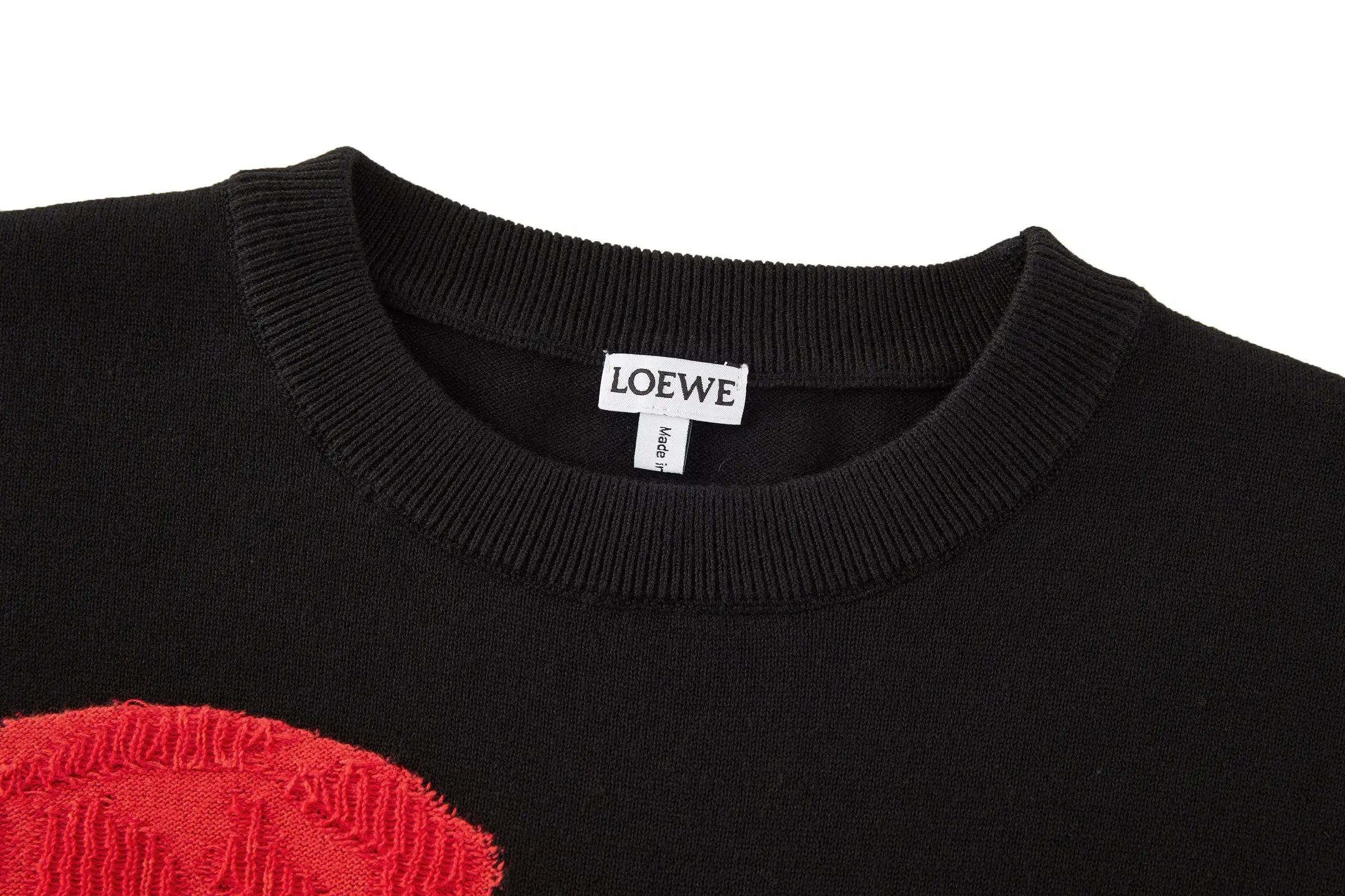 Lion Intarsia Cotton and Silk-Blend Sweater D29023222 — view 4