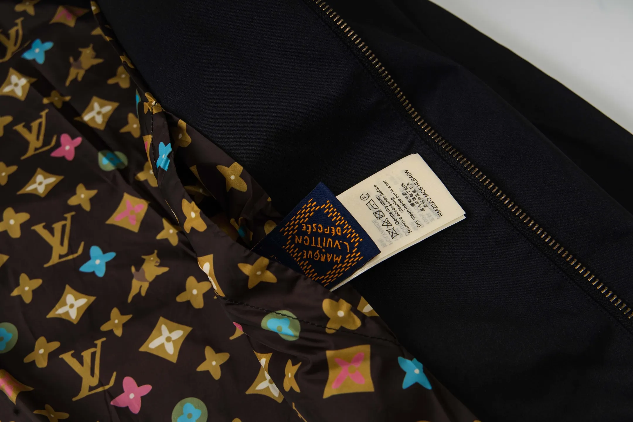 Louis Vuitton x Tyler, The Creator Monogram Shearling Collar Jacket D29523490 — view 9