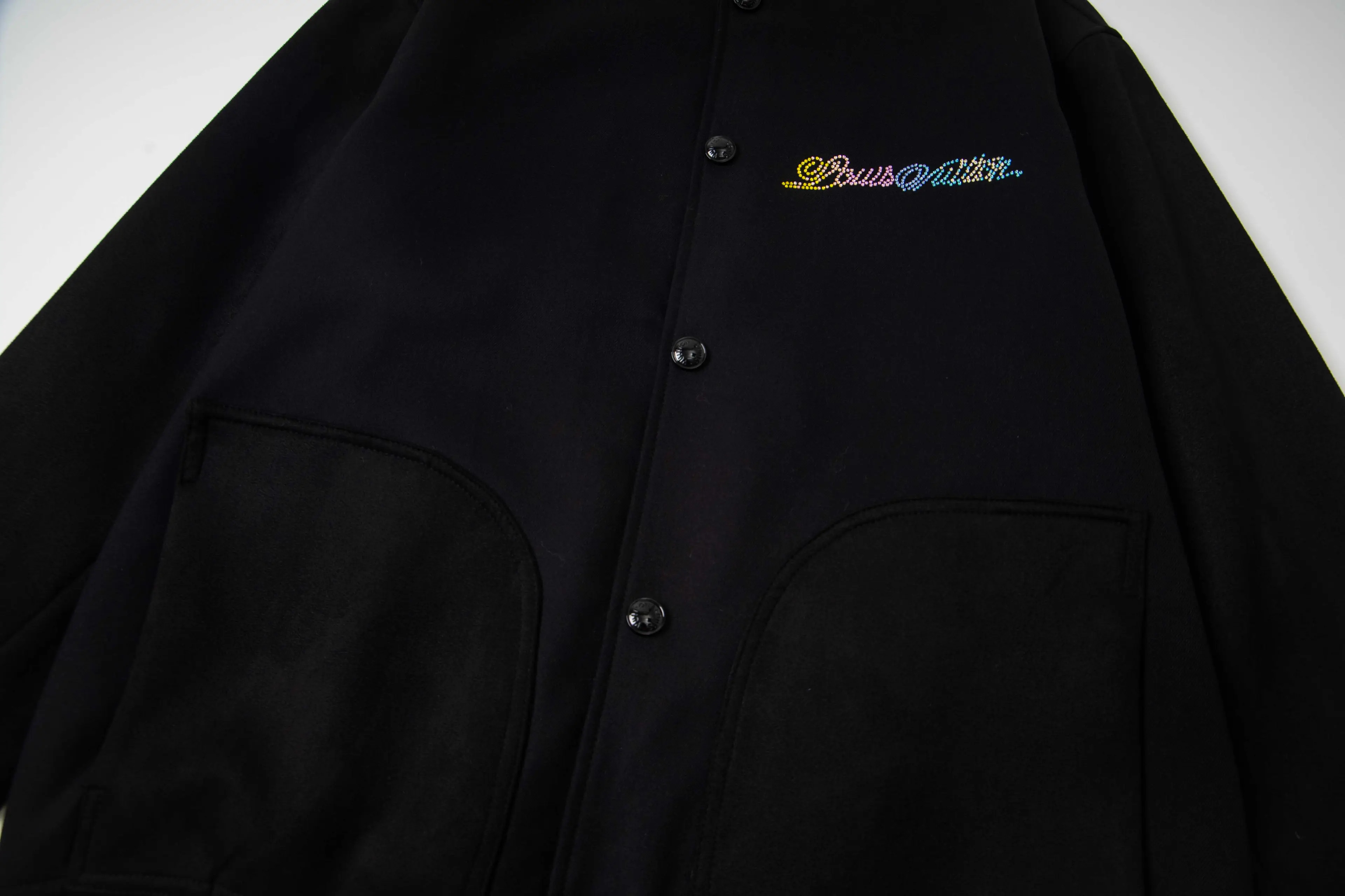Embellished Wool-Blend Bomber Jacket D29523488 — view 4