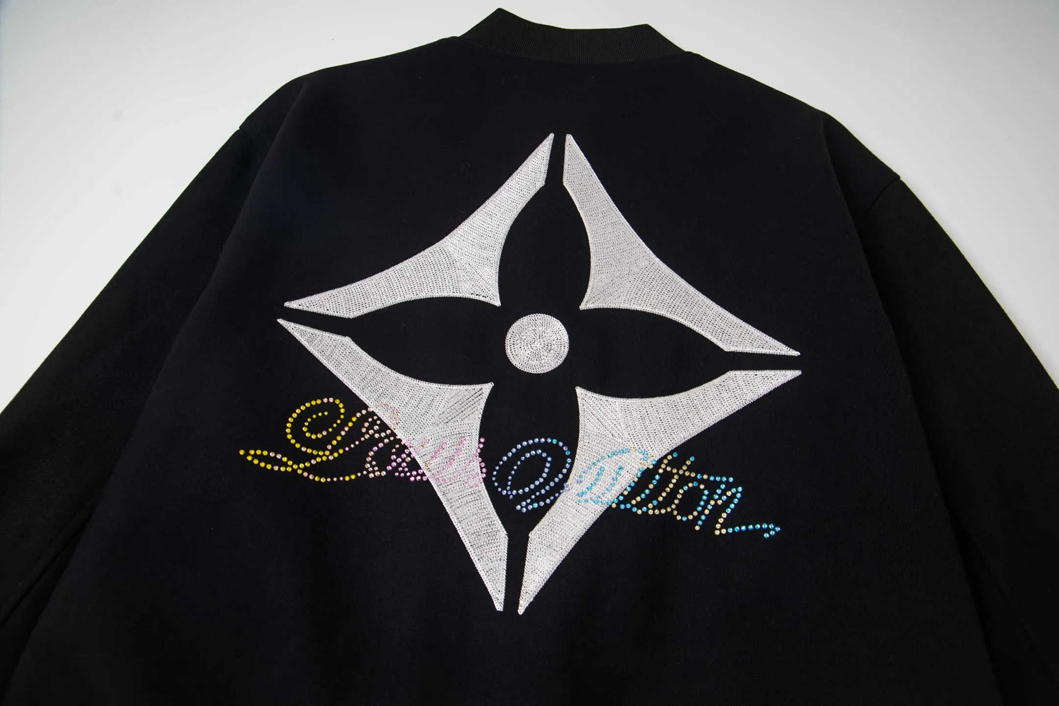 Embellished Wool-Blend Bomber Jacket D29523488 — view 6