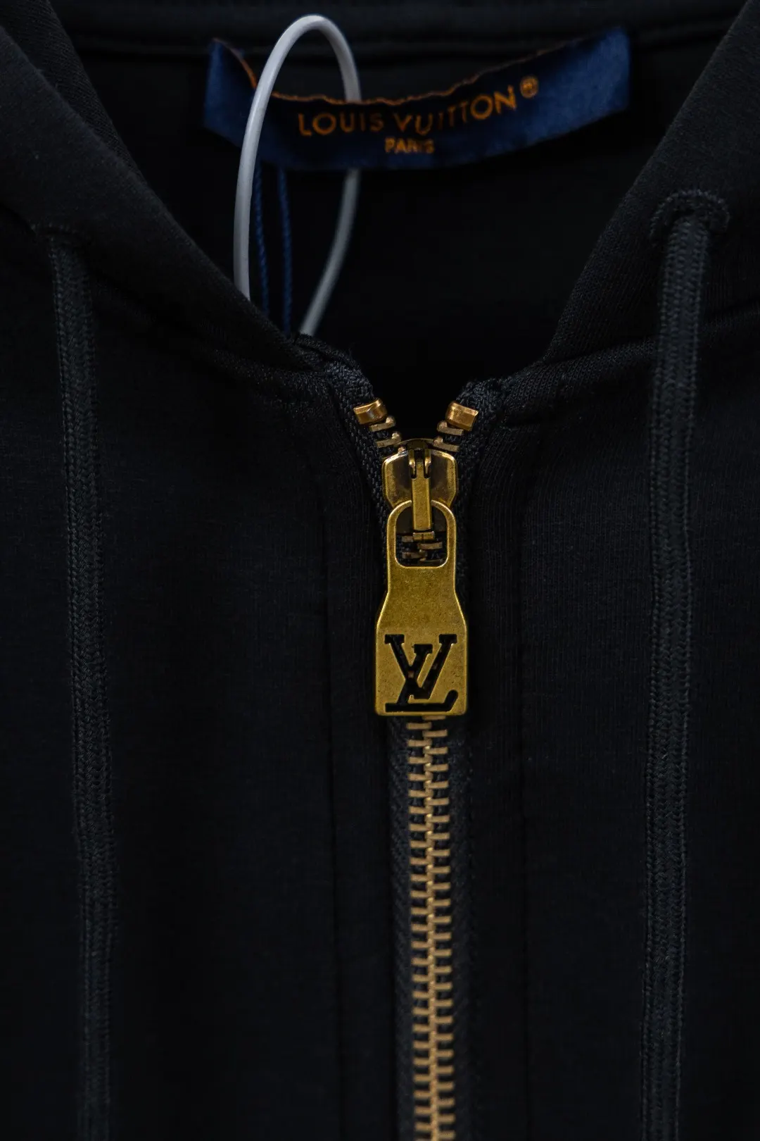 Embroidered Zip-Up Knit Hoodie D29524738 — view 4