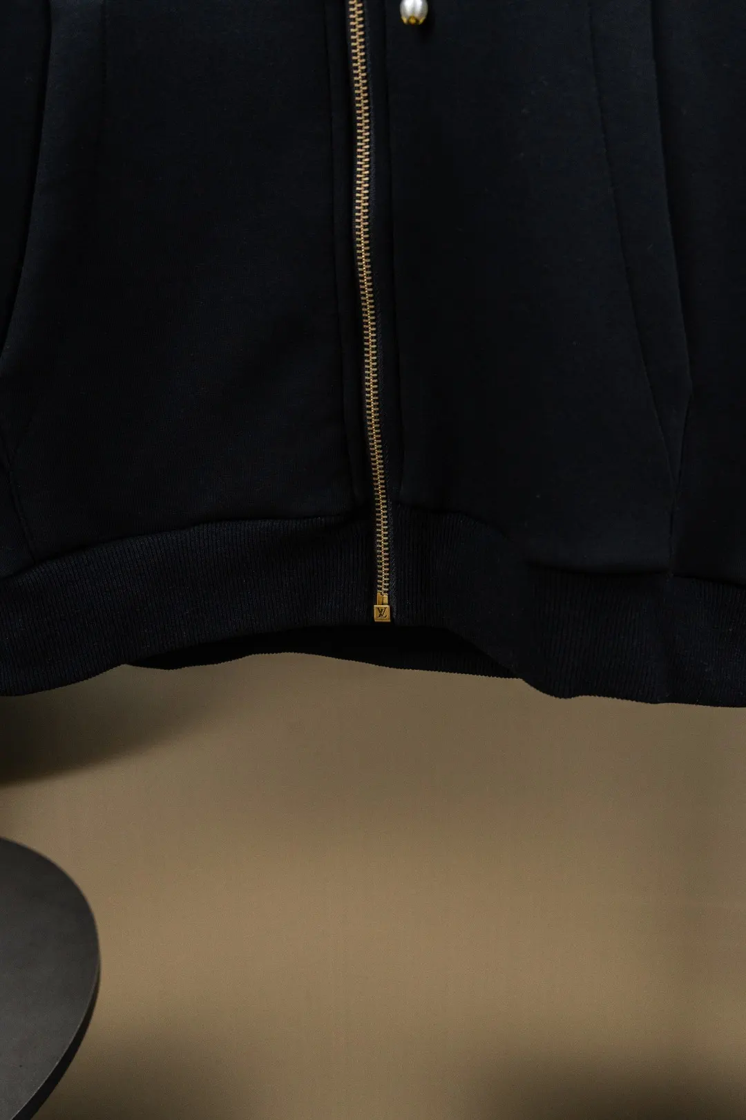 Embroidered Zip-Up Knit Hoodie D29524738 — view 11