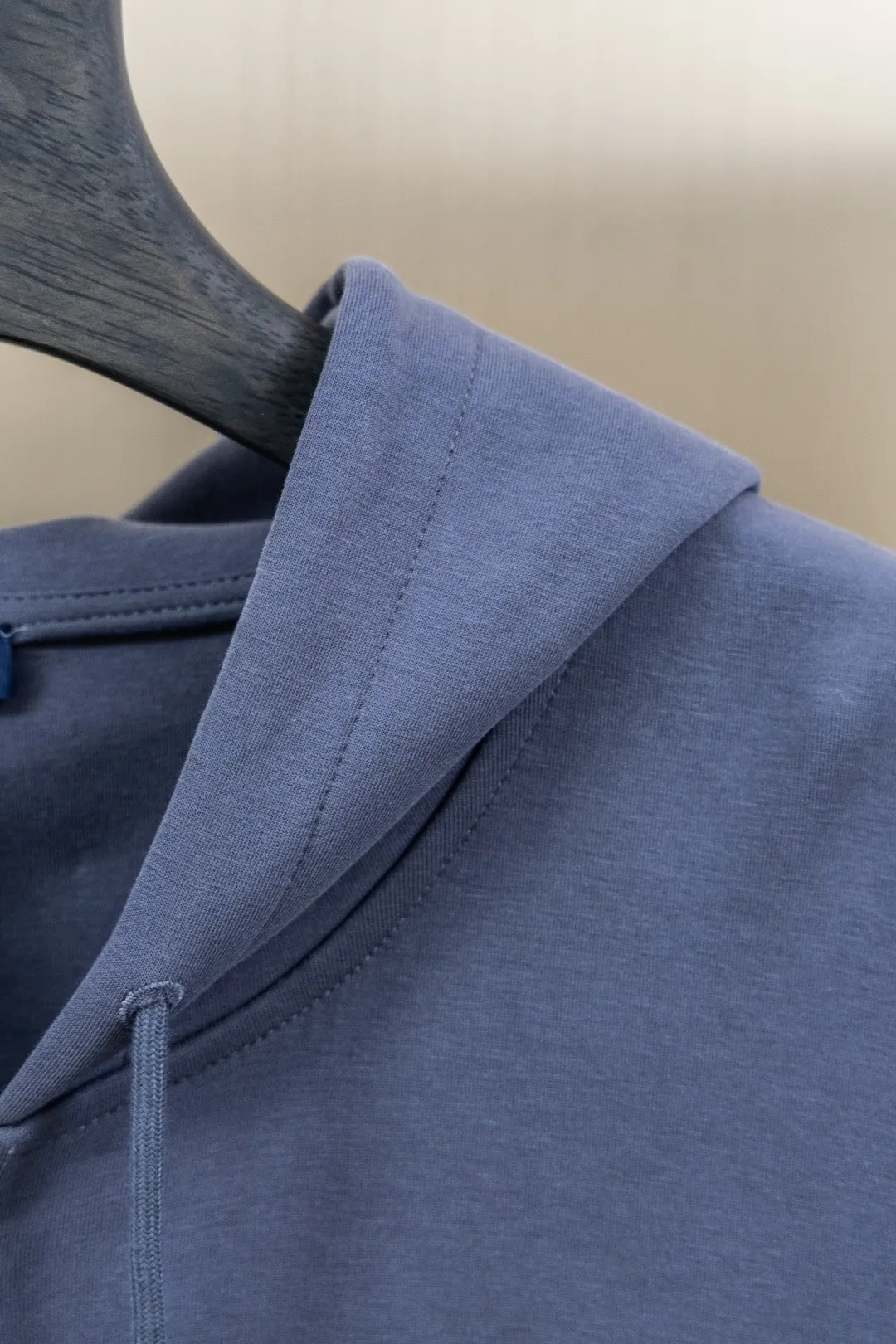 Embroidered Zip-Up Knit Hoodie D29524737 — view 4