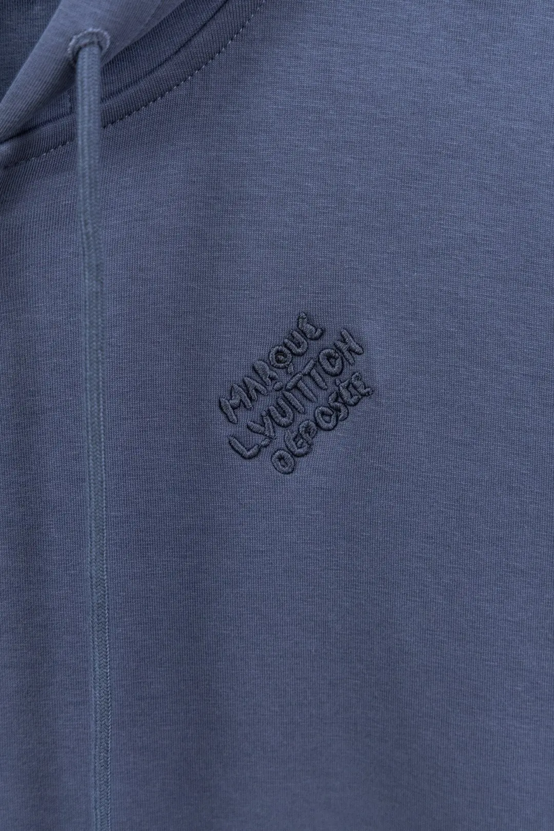 Embroidered Zip-Up Knit Hoodie D29524737 — view 6