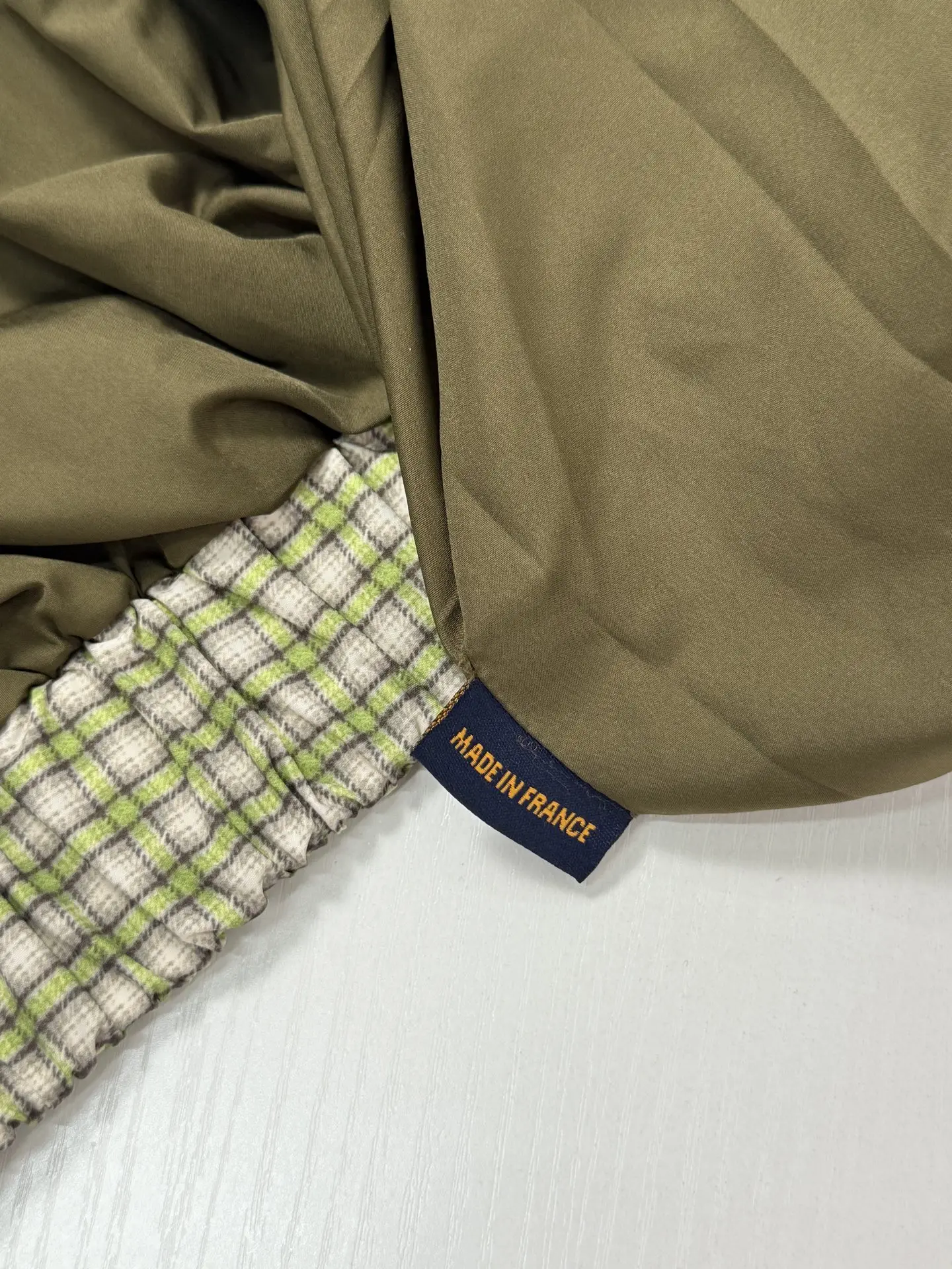 Checkered Gradient Harrington Jacket D30021248 — view 10