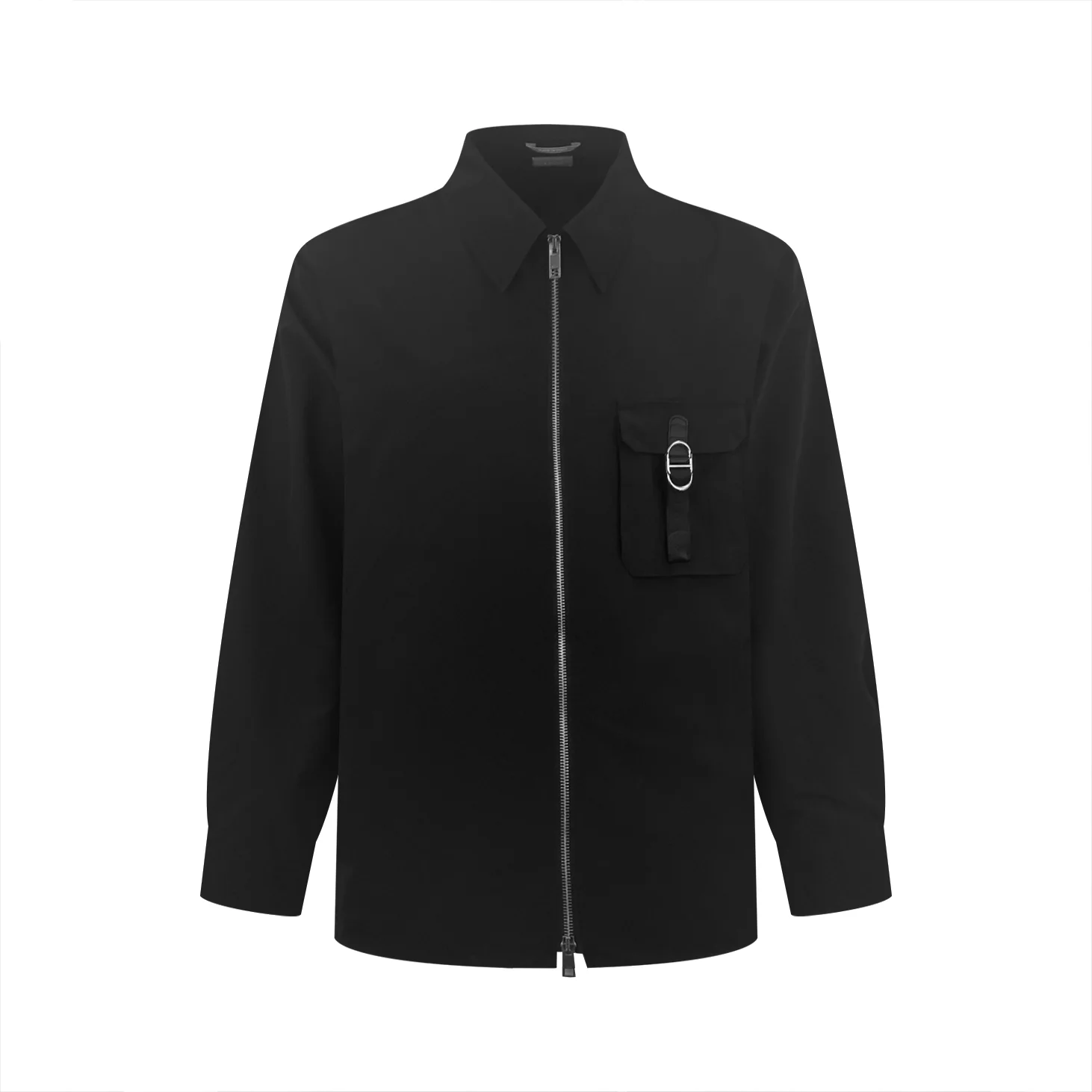 CD Buckle Zip-Up Overshirt D30024897