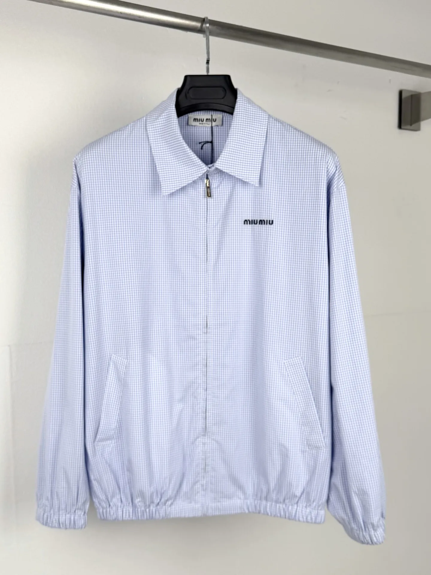Gingham Check Harrington Jacket D30021305