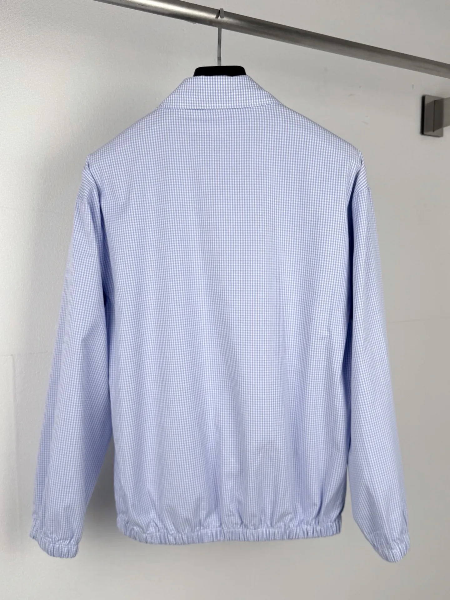 Gingham Check Harrington Jacket D30021305 — view 3