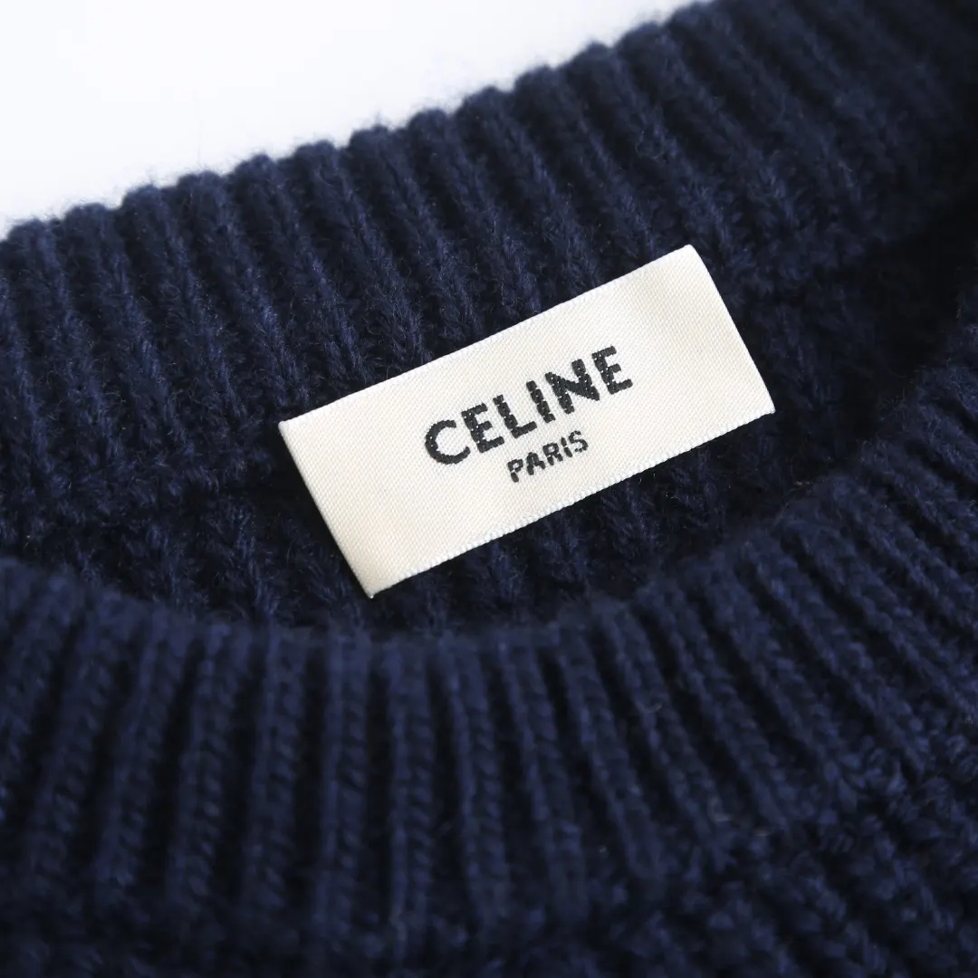 Logo-Embroidered Ribbed Merino Wool Sweater D30021339 — view 5