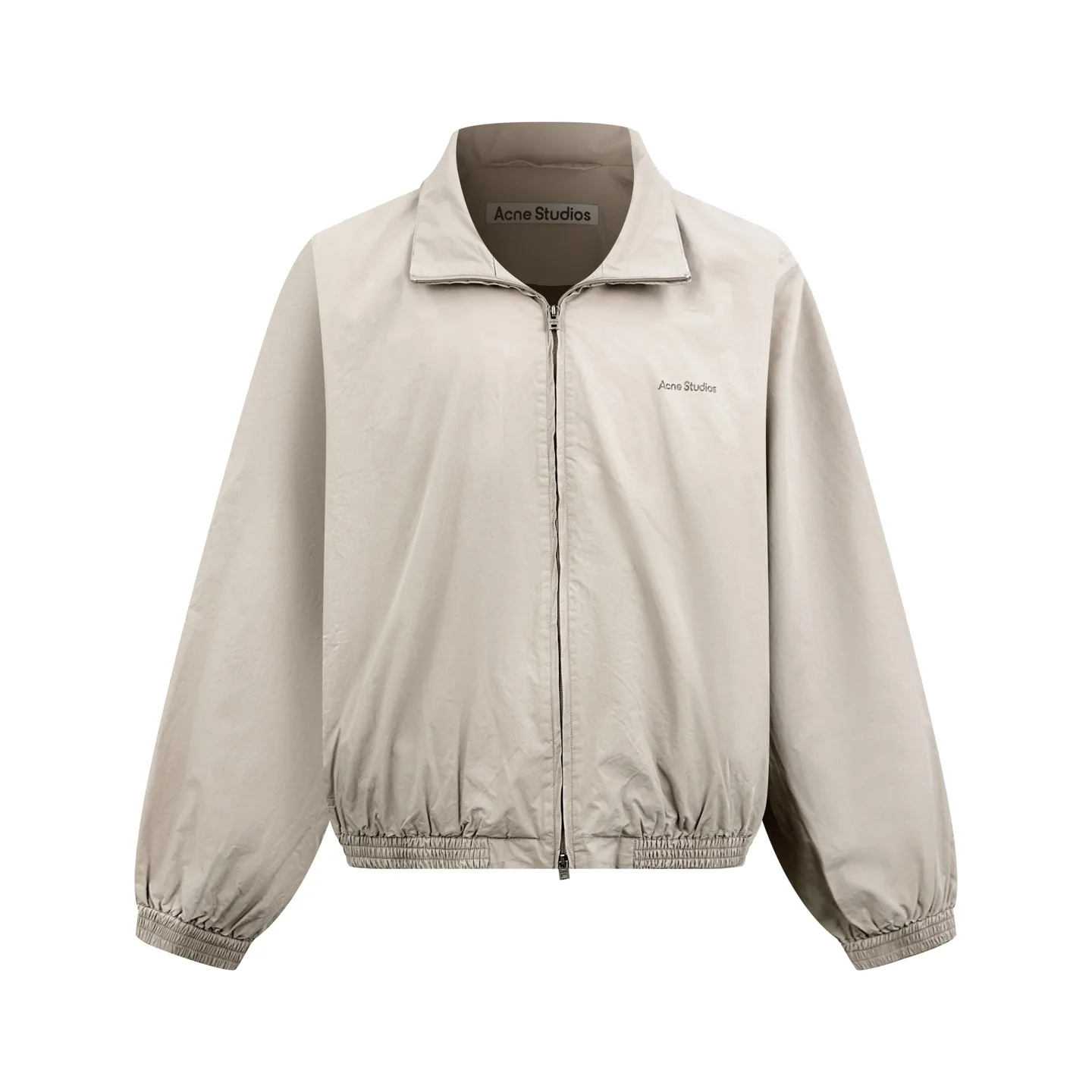 Logo-Print Zip-Up Coach Jacket D30523230