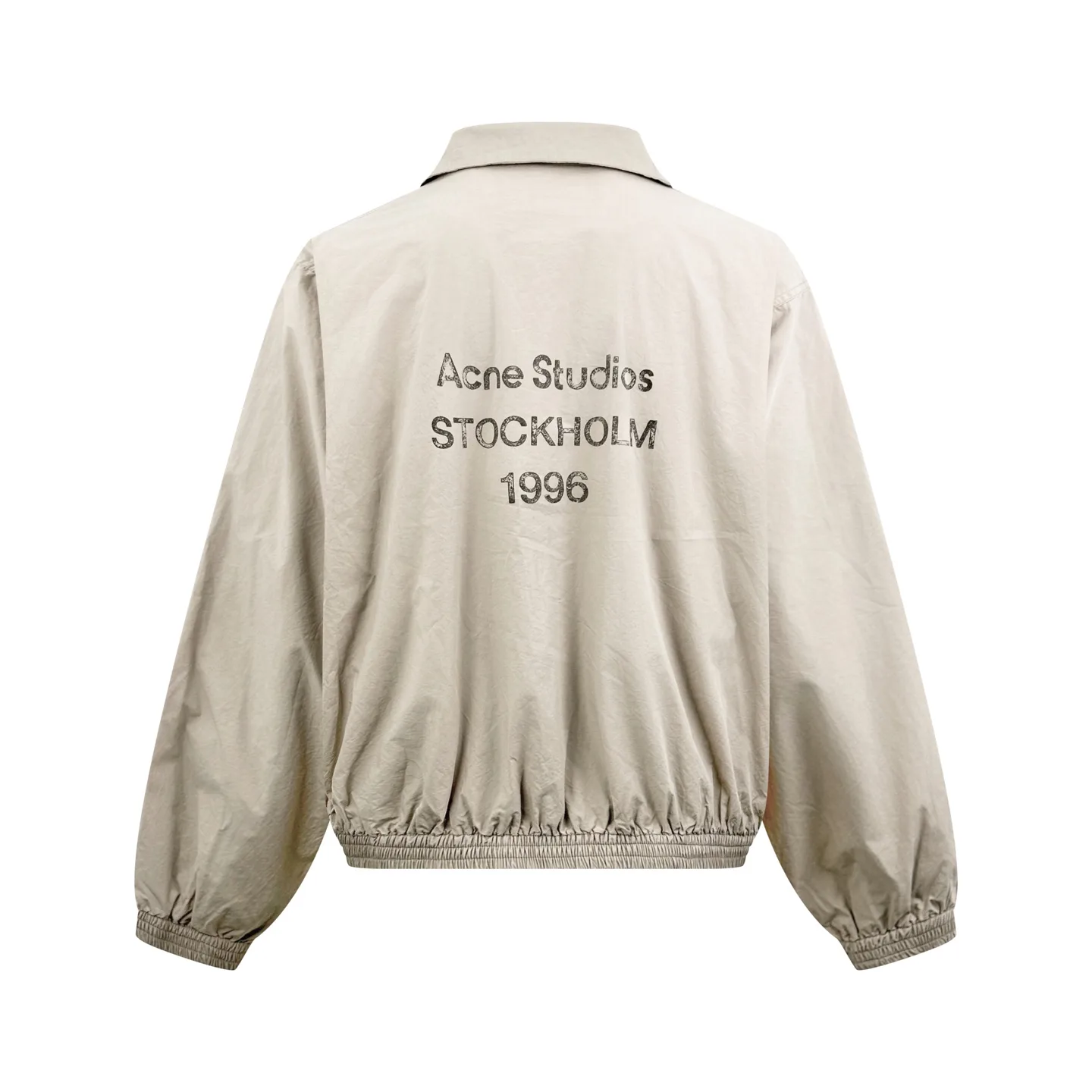 Logo-Print Zip-Up Coach Jacket D30523230 — view 2