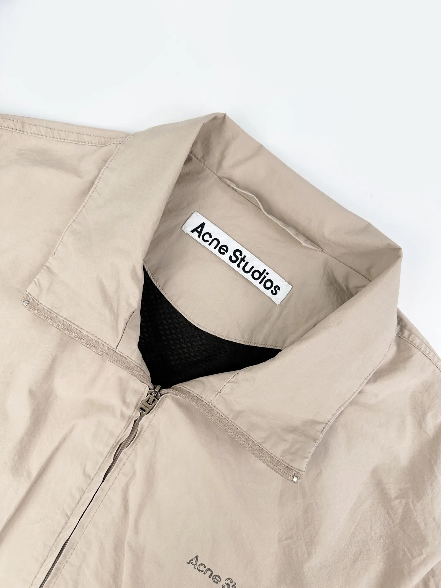 Logo-Print Zip-Up Coach Jacket D30523230 — view 3