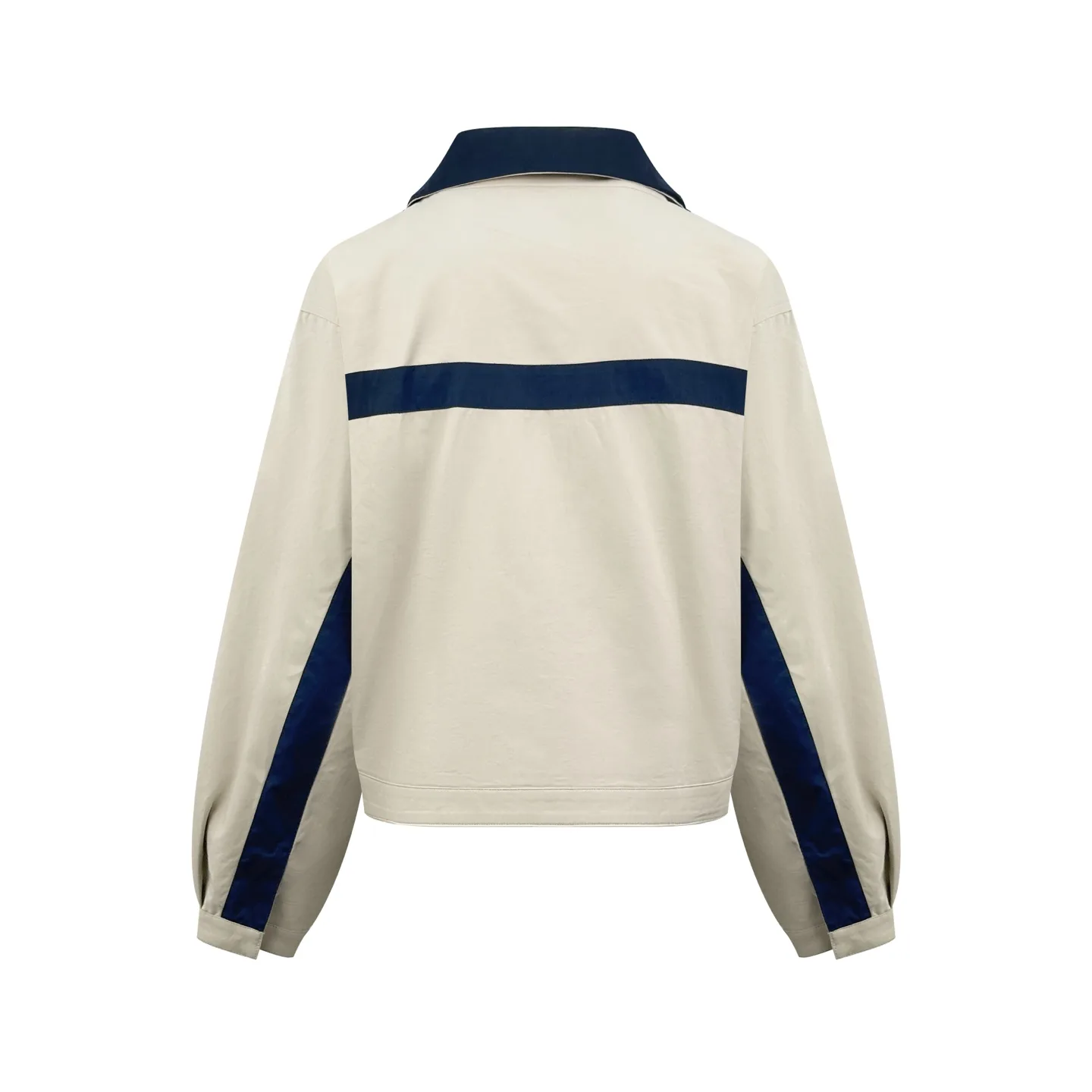 Logo-Embroidered Color-Block Poplin Jacket D30522711 — view 2